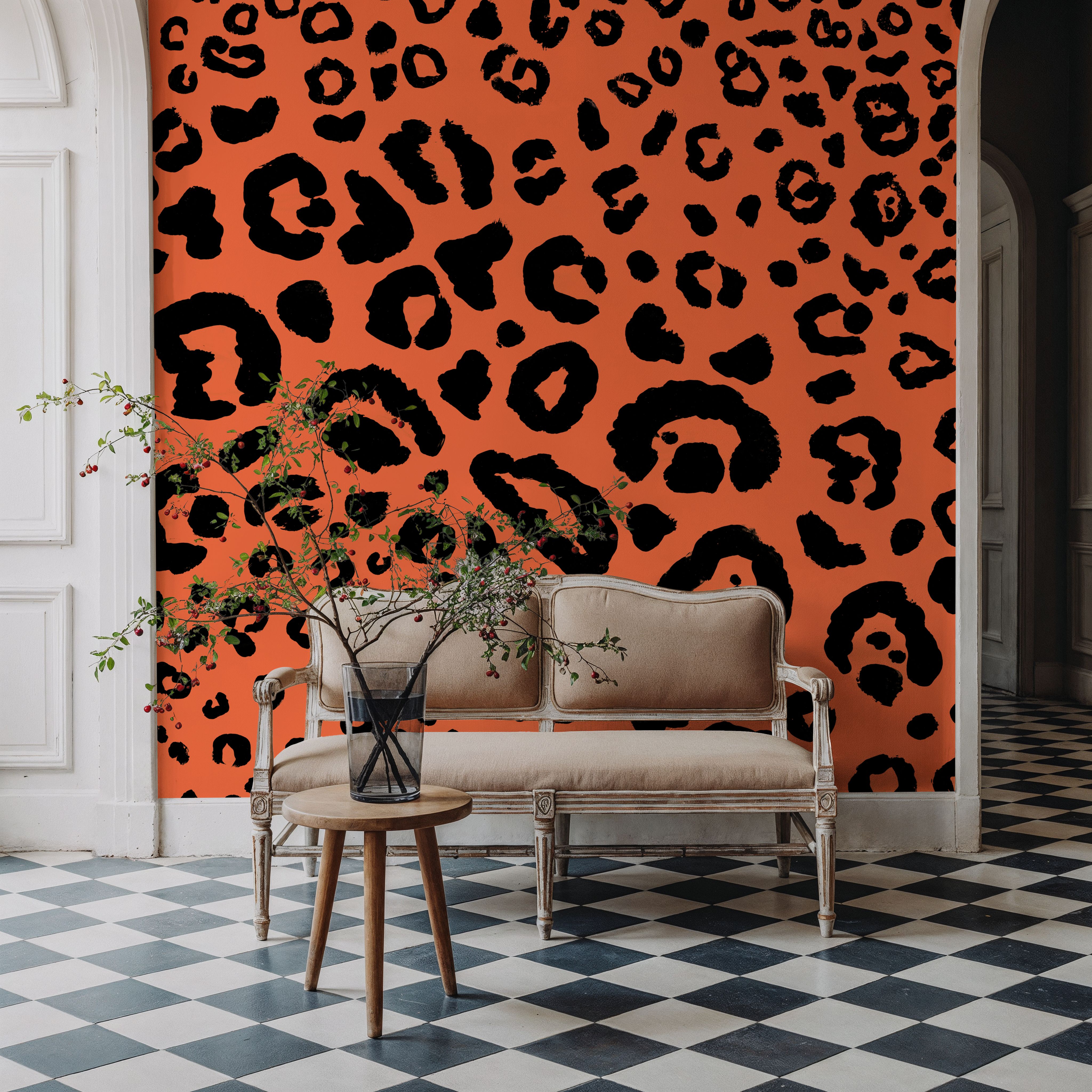 Animal Print II Orange