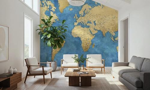 World Map Cities - Ernest