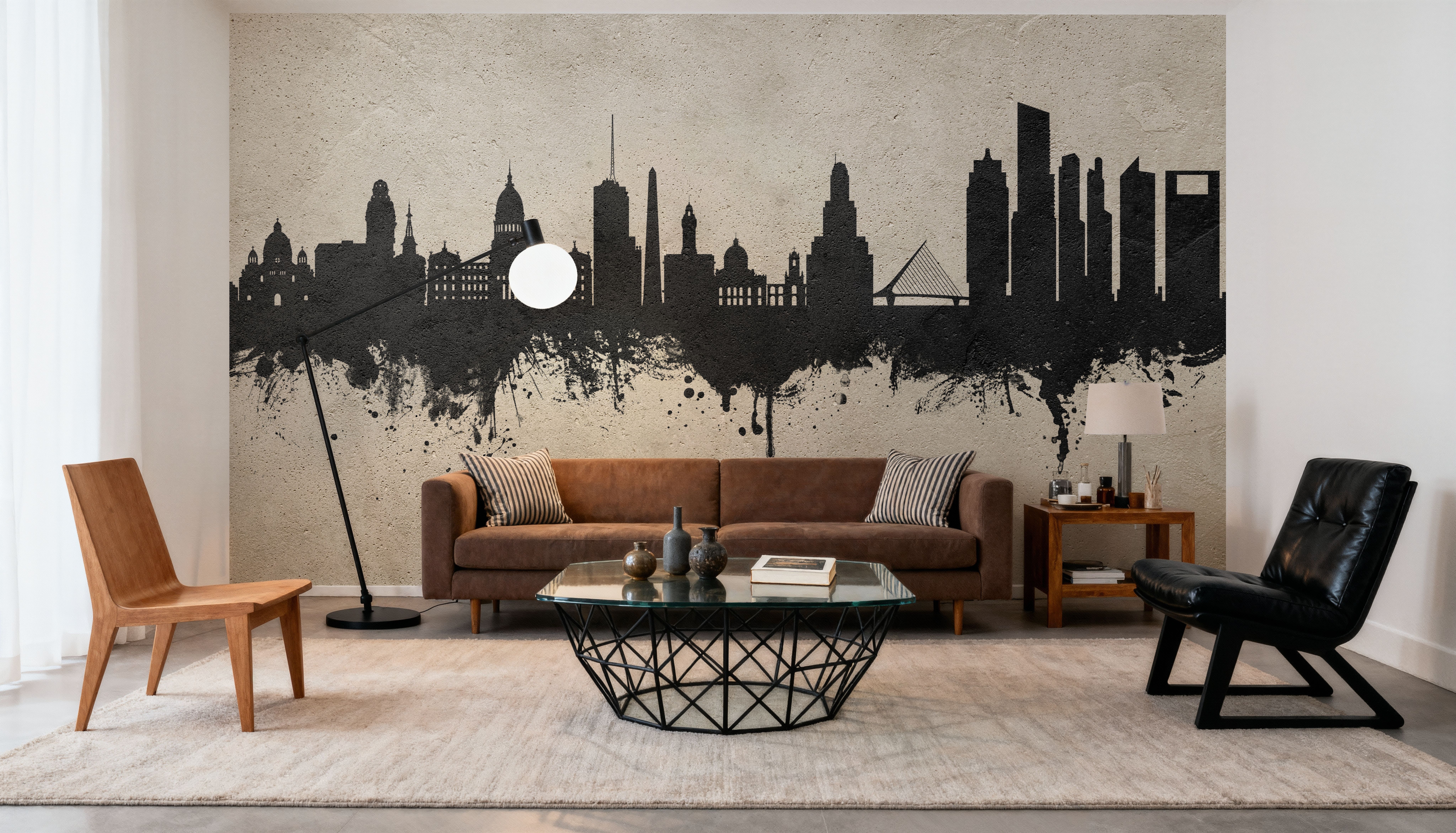 Buenos Aires Argentina Skyline Concrete