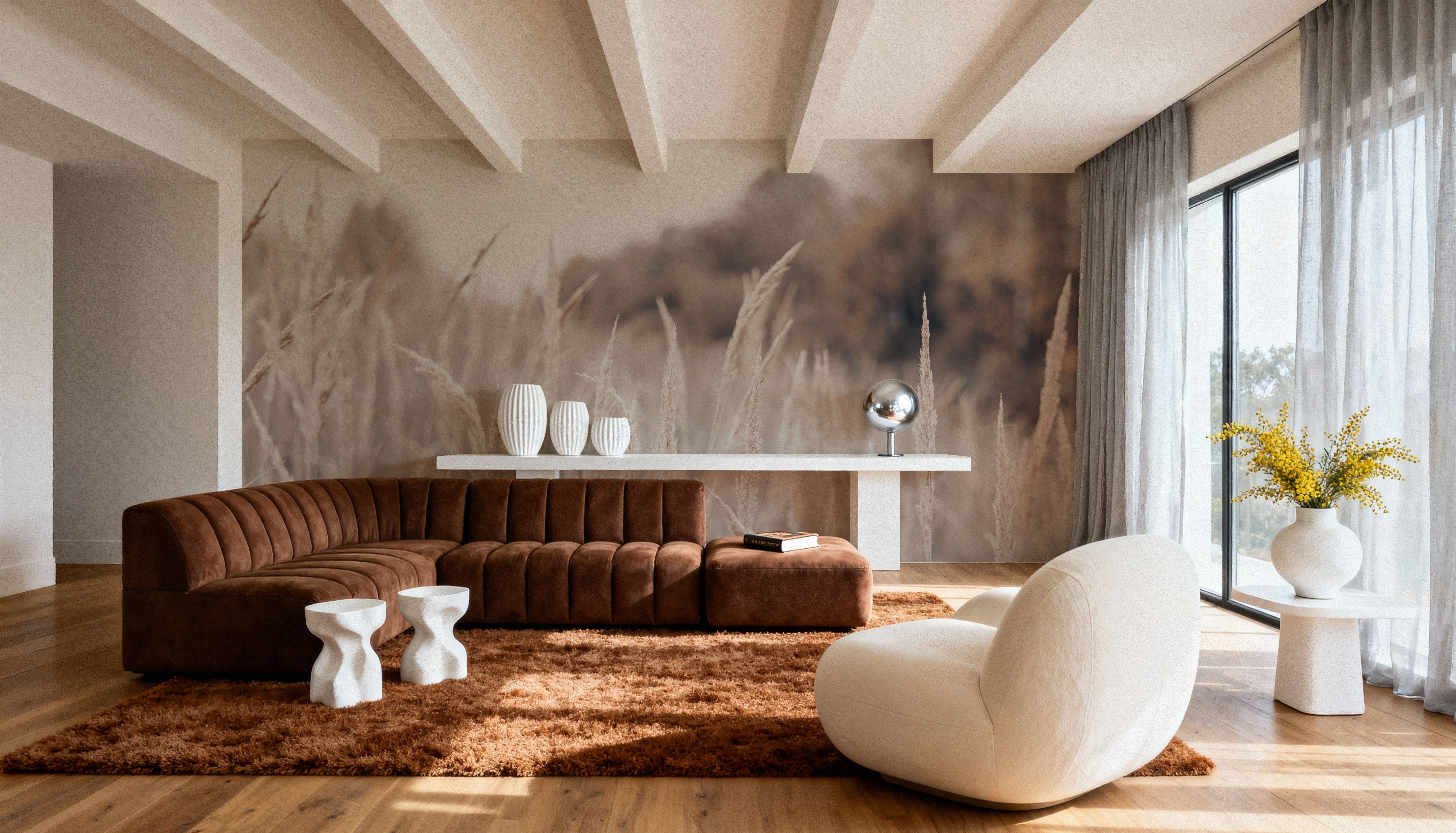 Pampas Grass, Papier peint