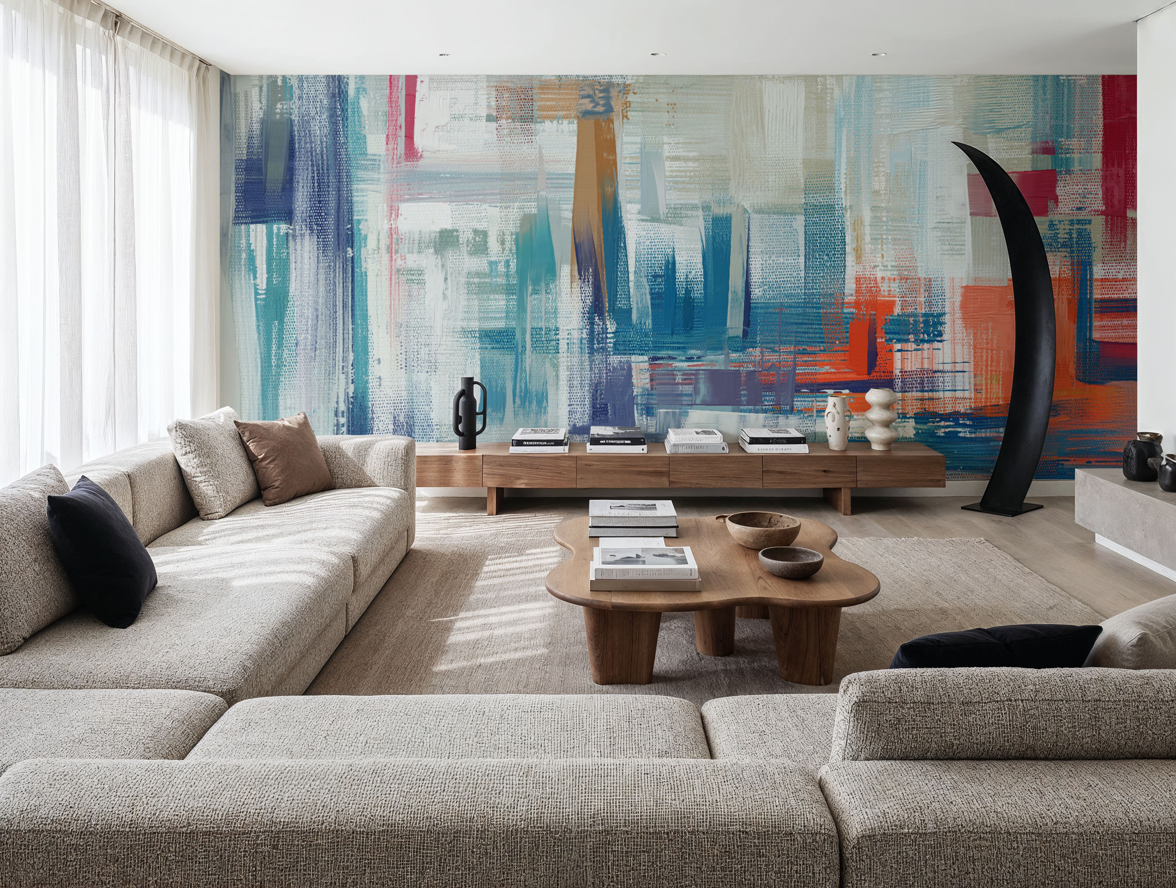 Sense Of The City, White And Blue