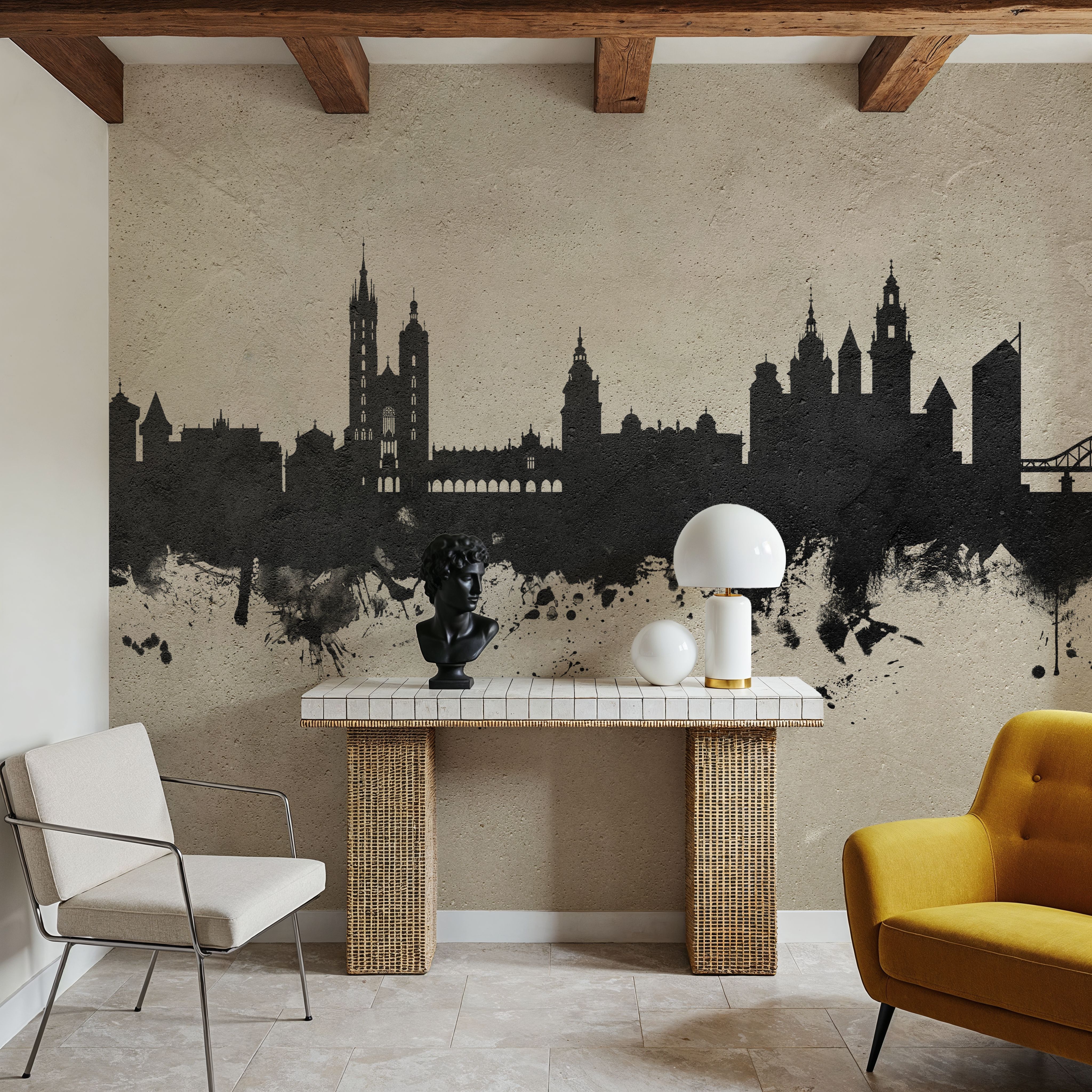 Krakow Skyline Concrete