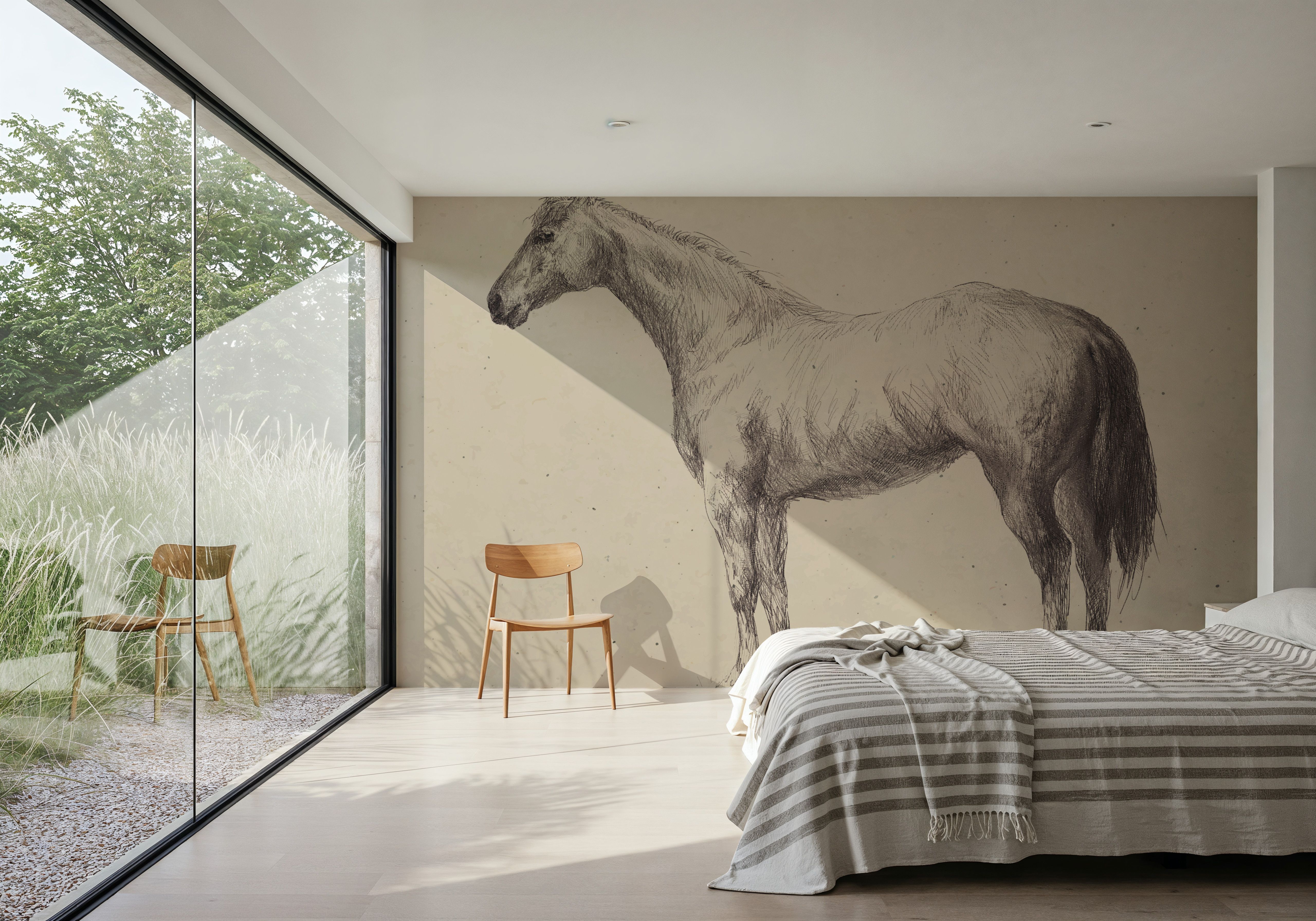 Standing Horse Sketch