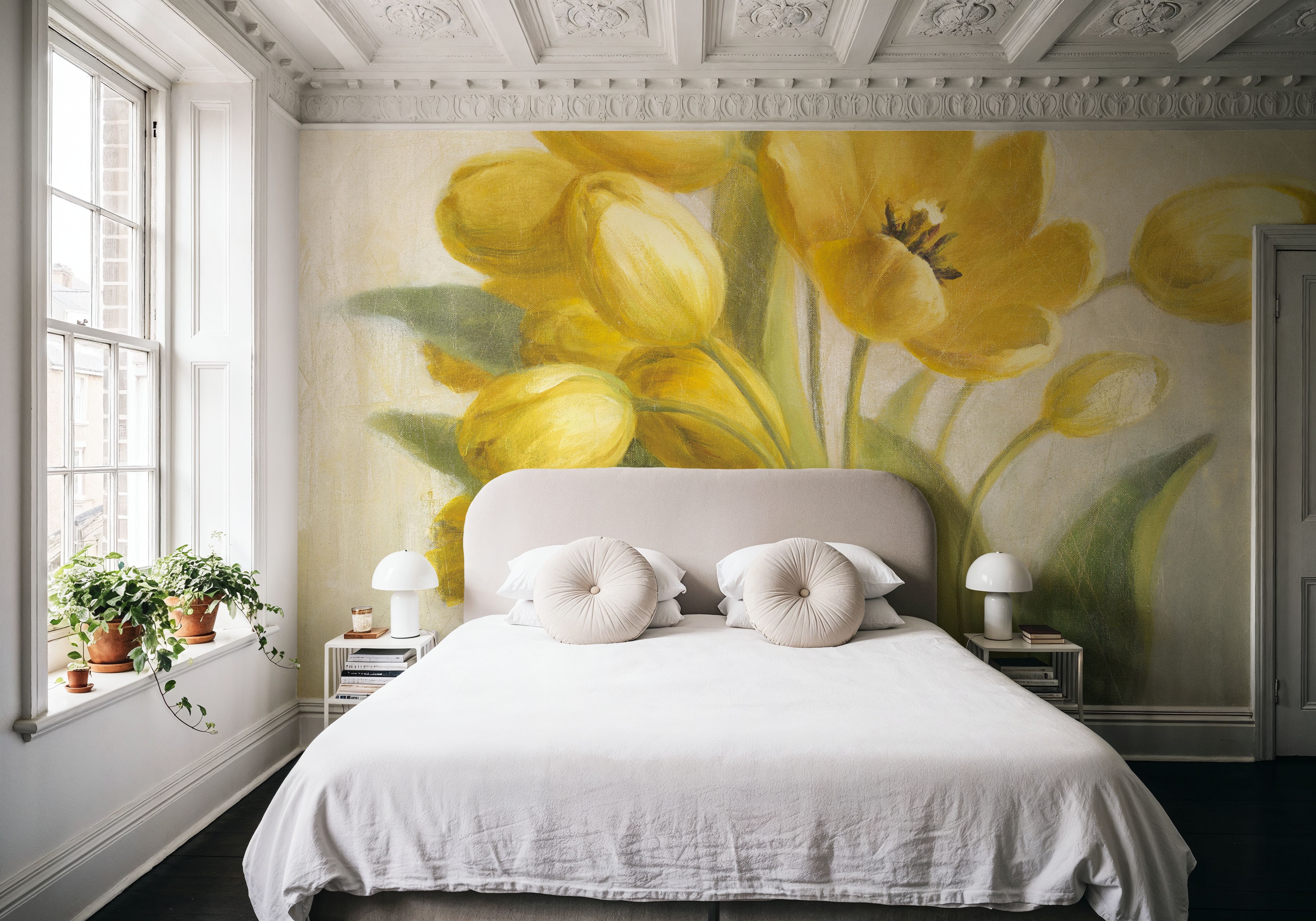 Yellow French Tulips