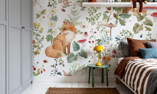 Baby Animals Nordic Fauna, White