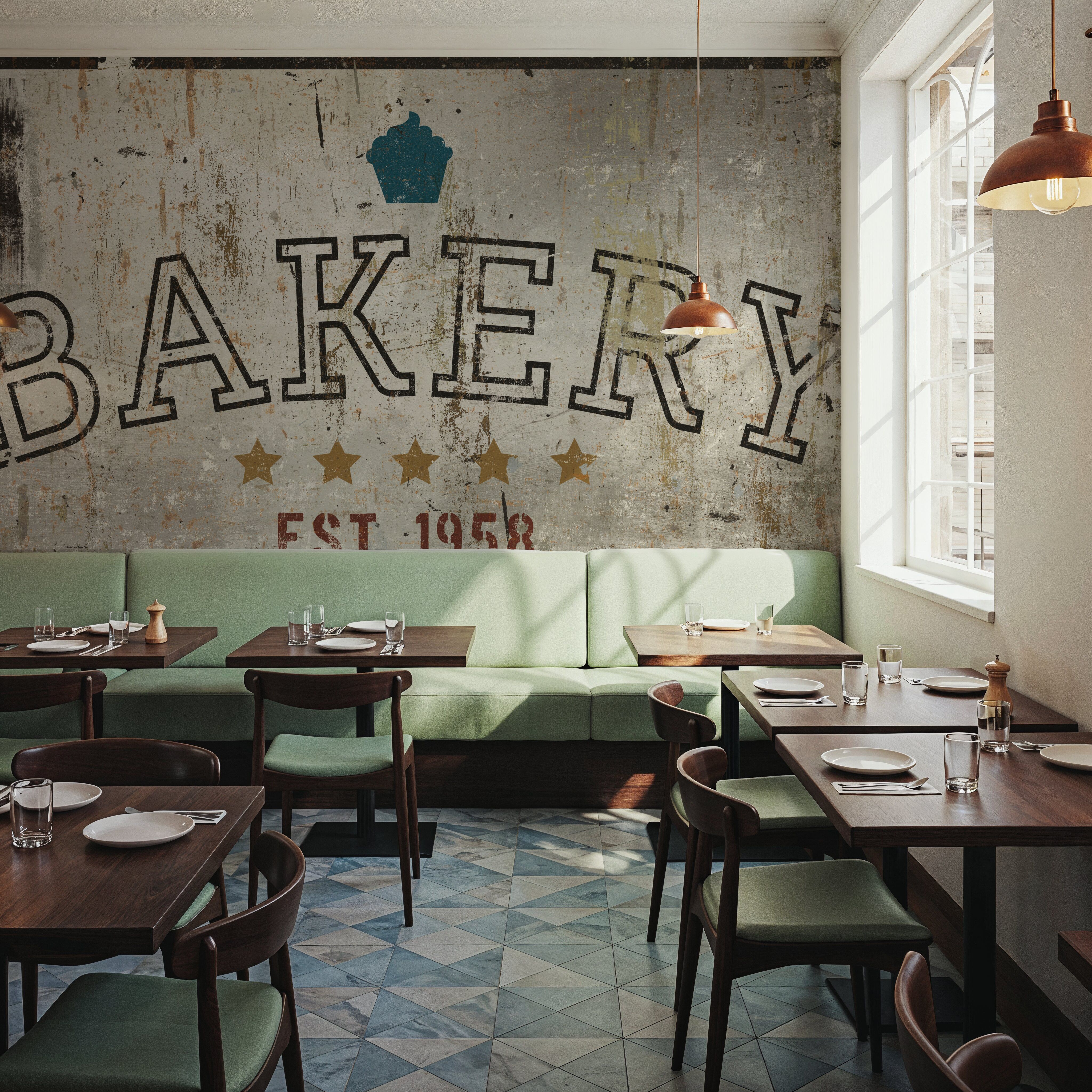 Vintage Bakery Sign