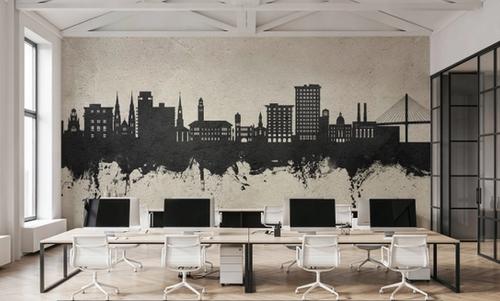 Savannah Georgia Skyline Concrete