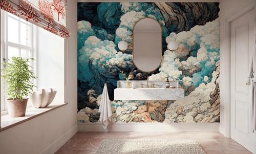 Clouds And Waves