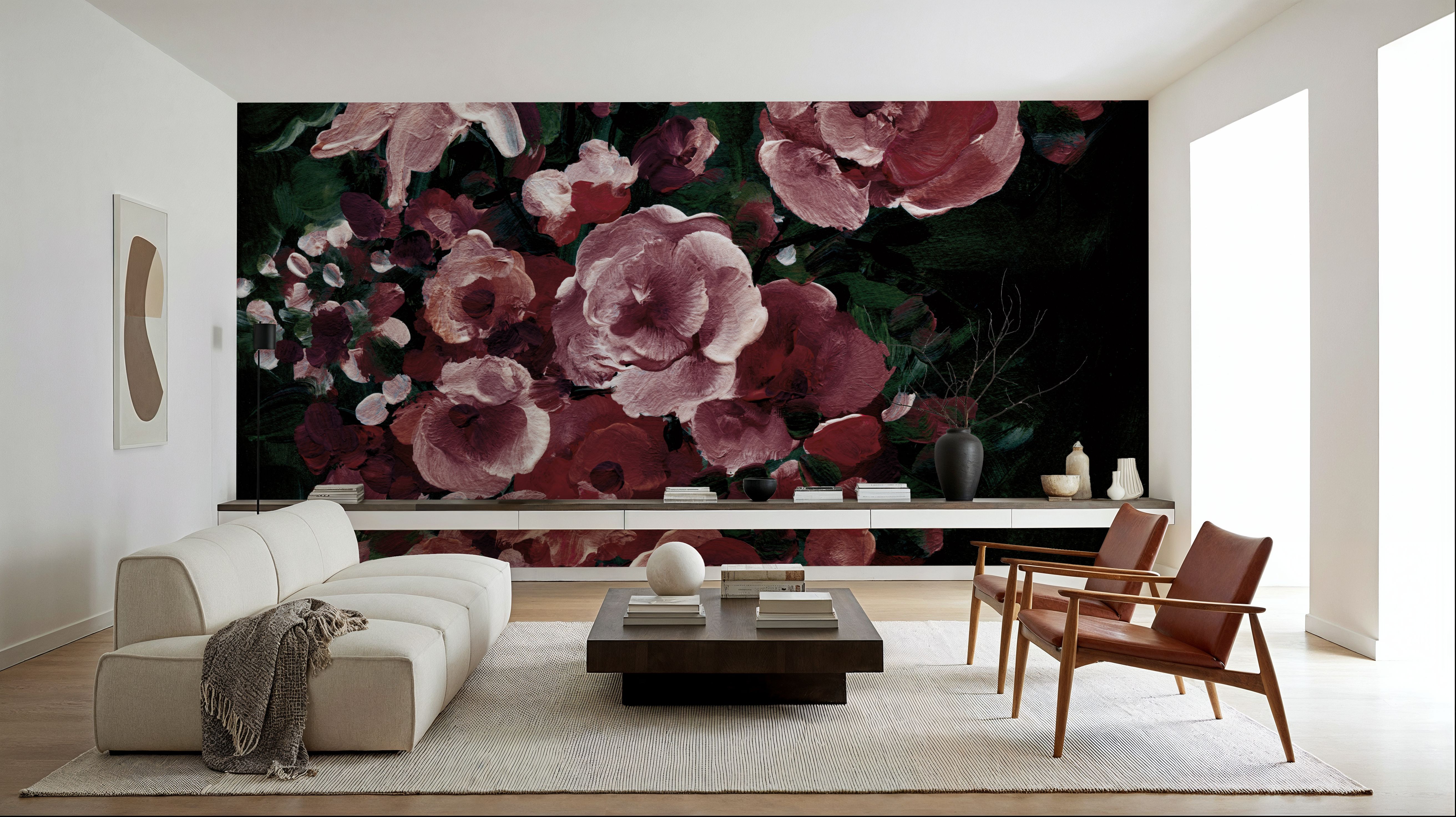 Botanical Elegance Burgundy I