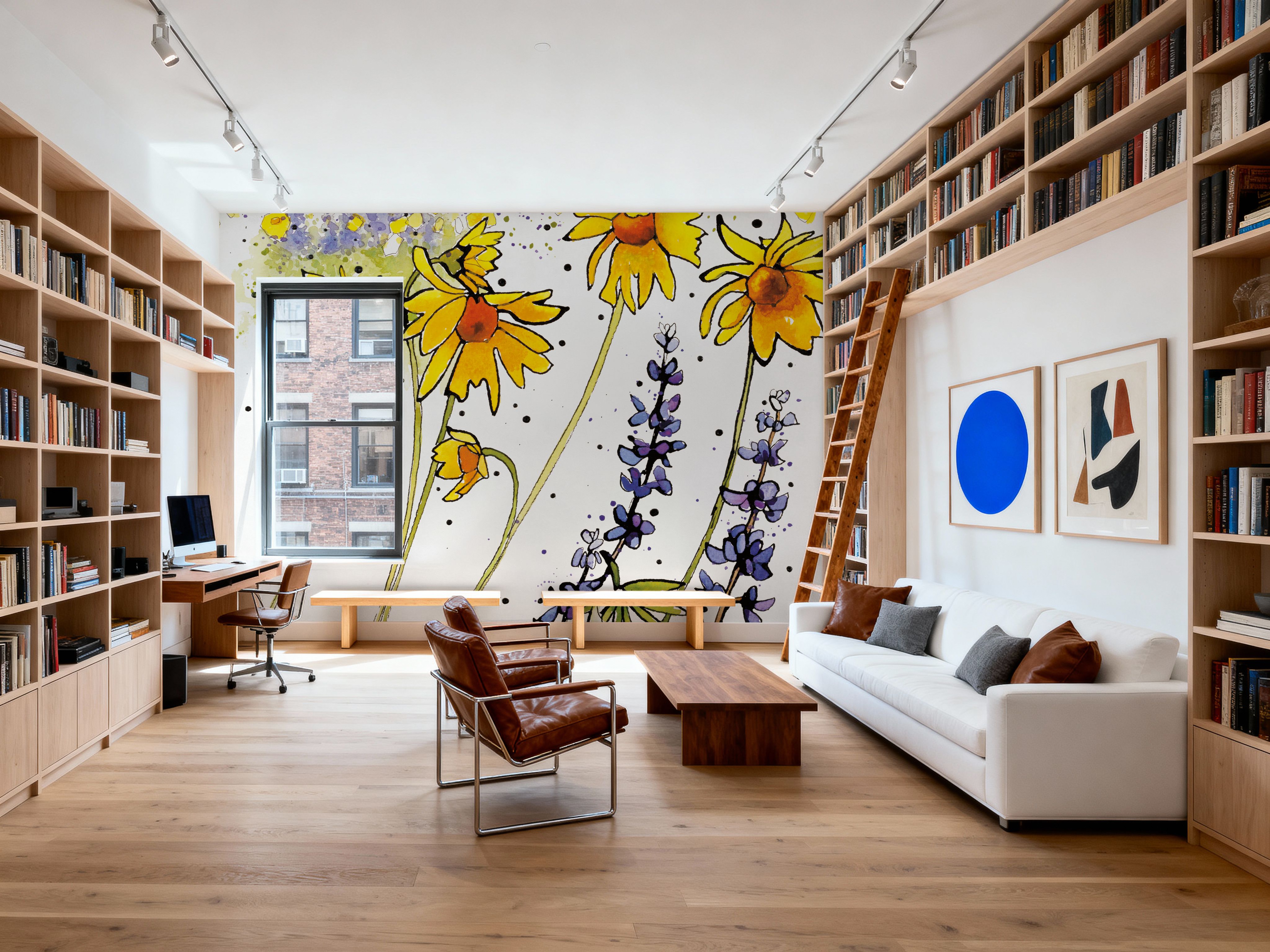 Wild Wild Lupine, Papel de parede