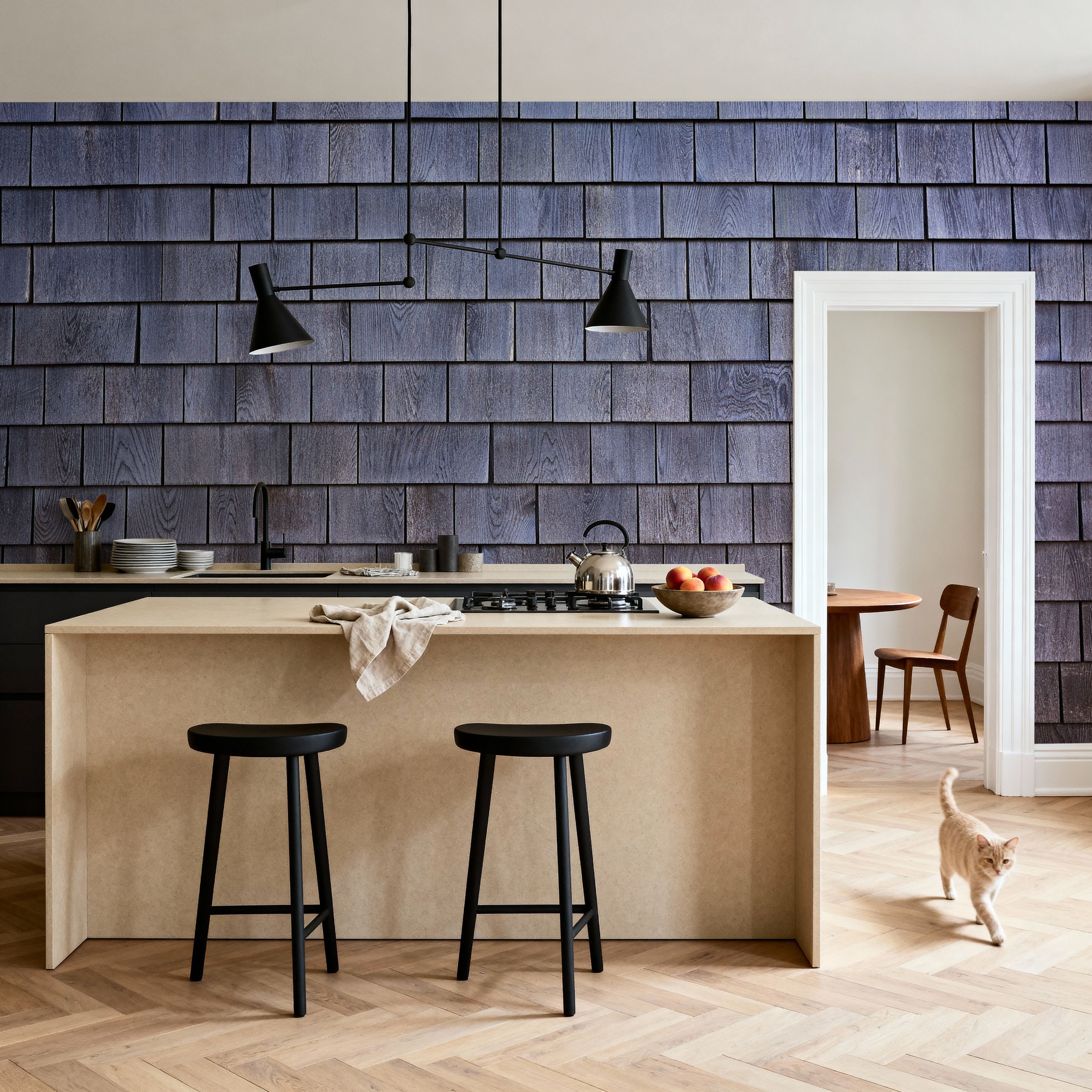 Cape Cod Wooden Wall