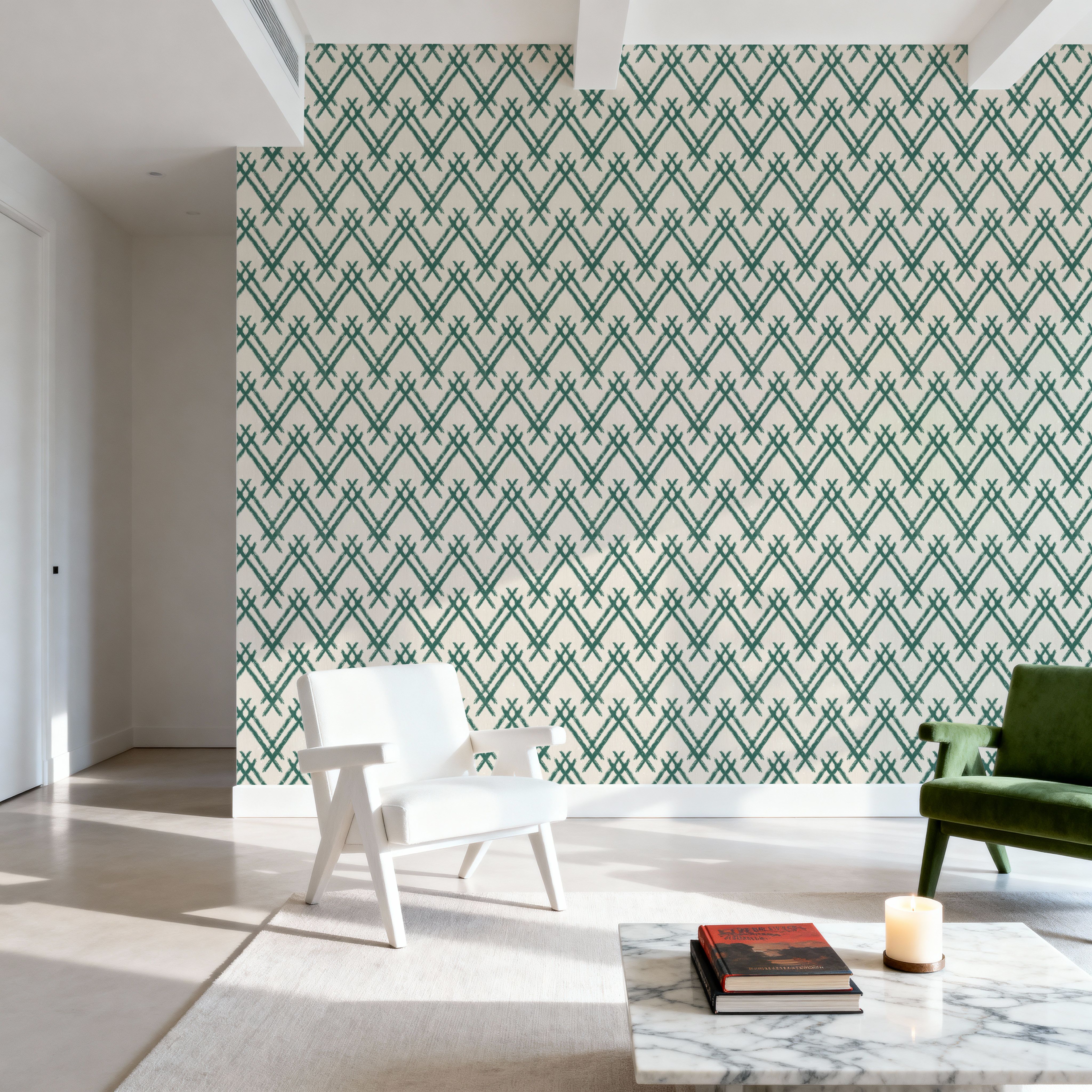 Woodland Tops Tropical Green