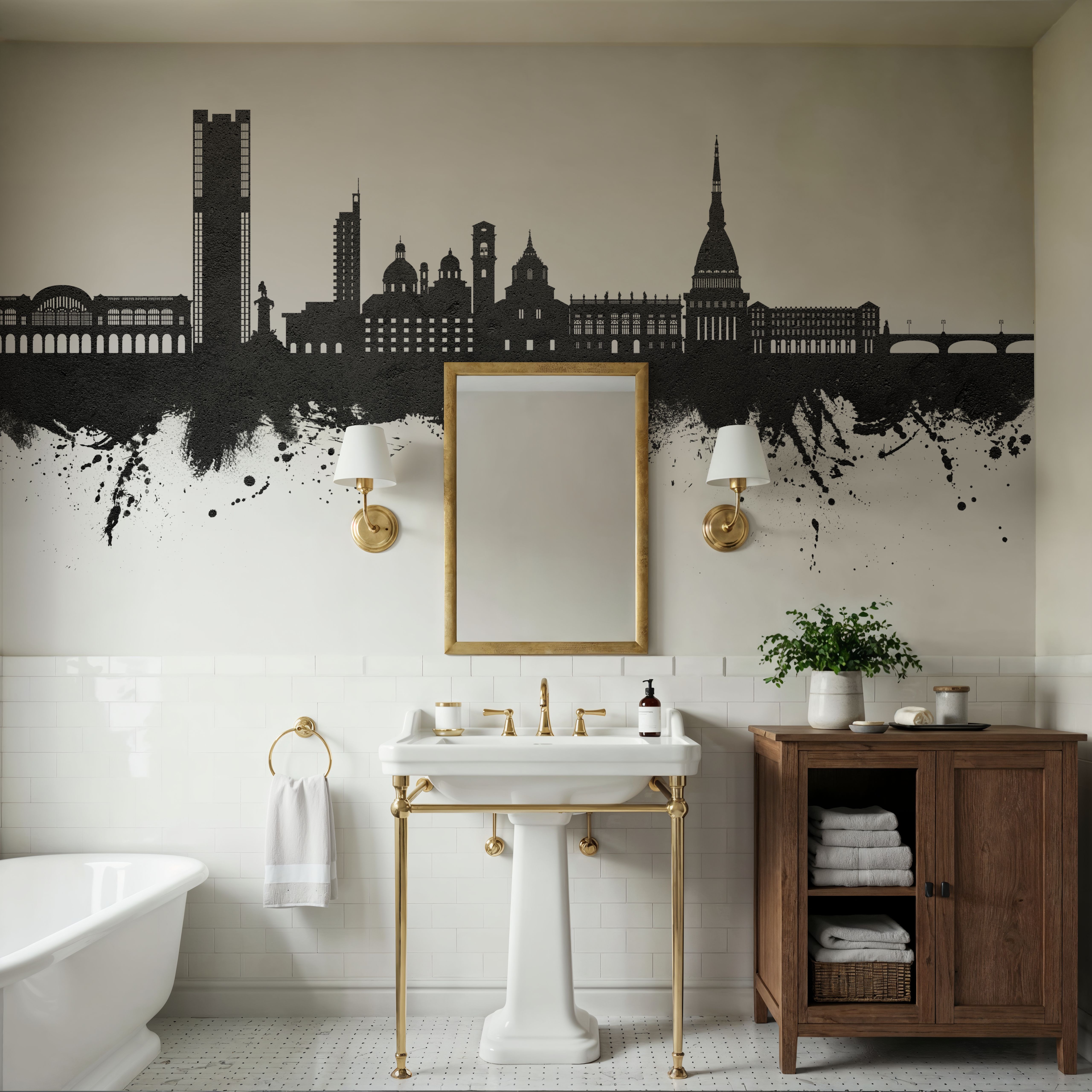 Turin Italy Black & White