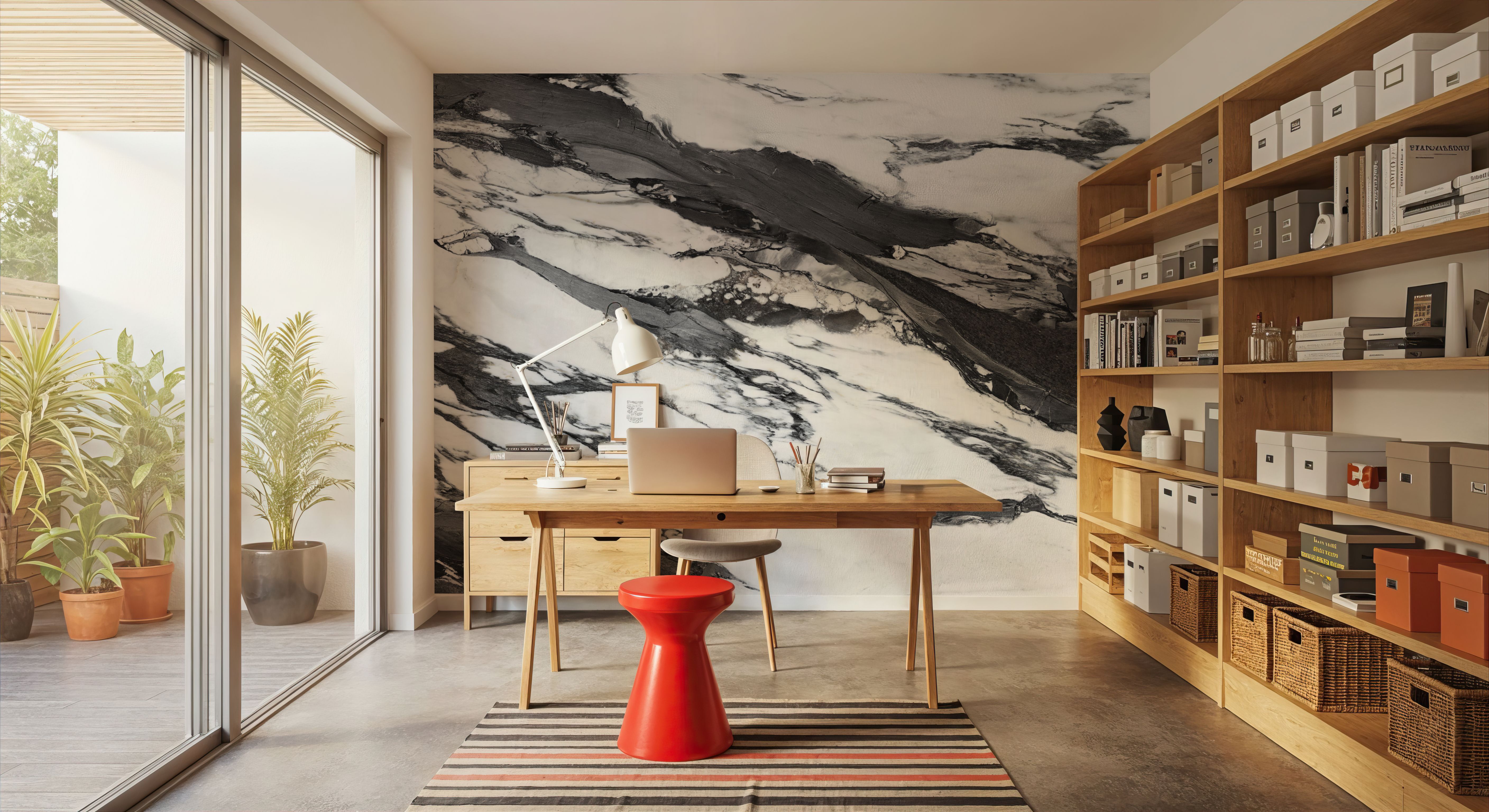 Panda White Marble