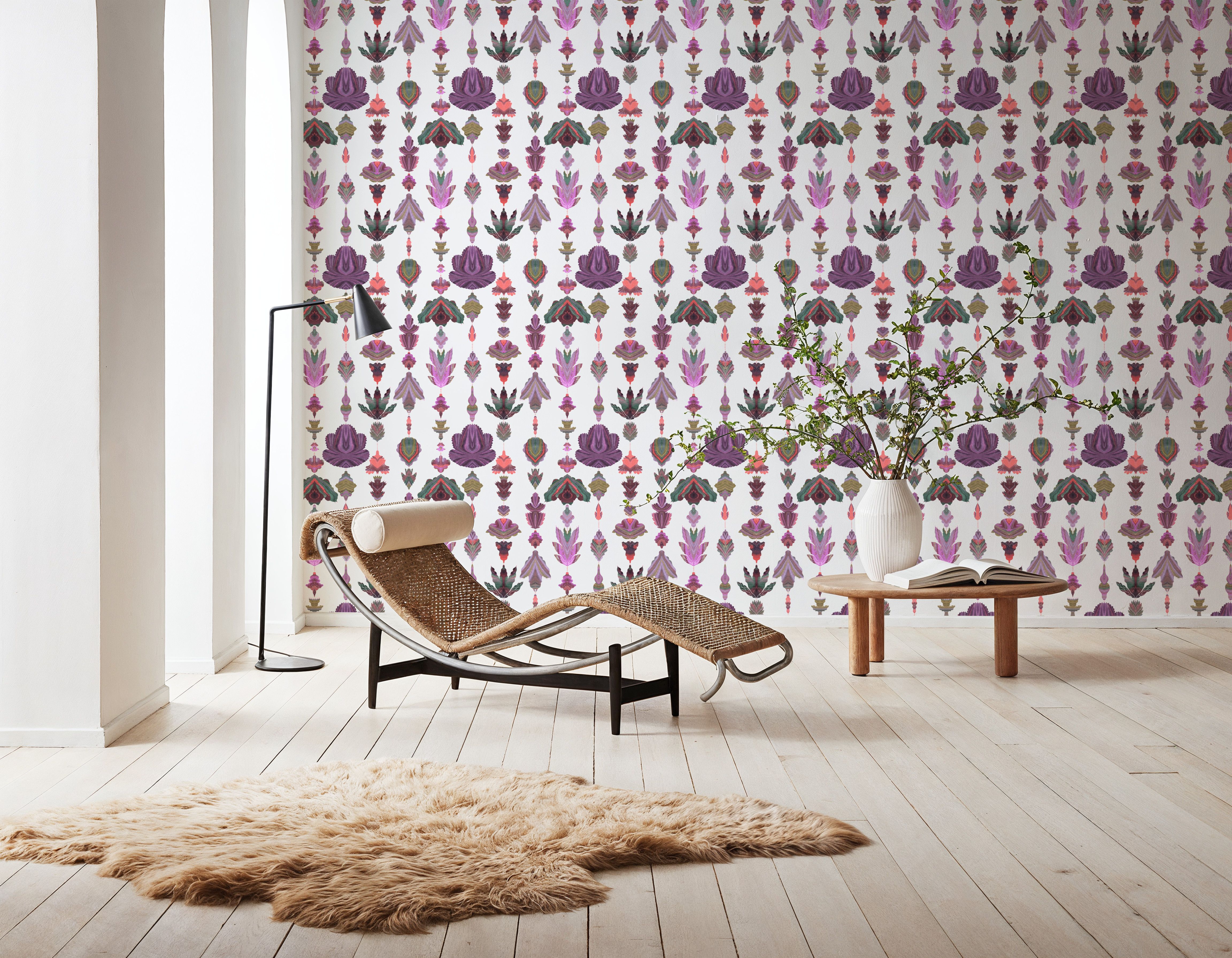 Marble Flowers, Periwinkle