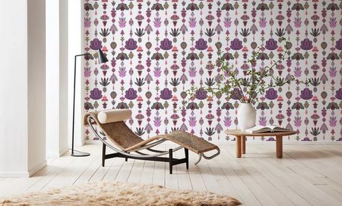 Marble Flowers, Periwinkle
