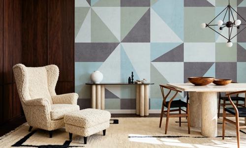 Modern Geometrics, Ice Blue