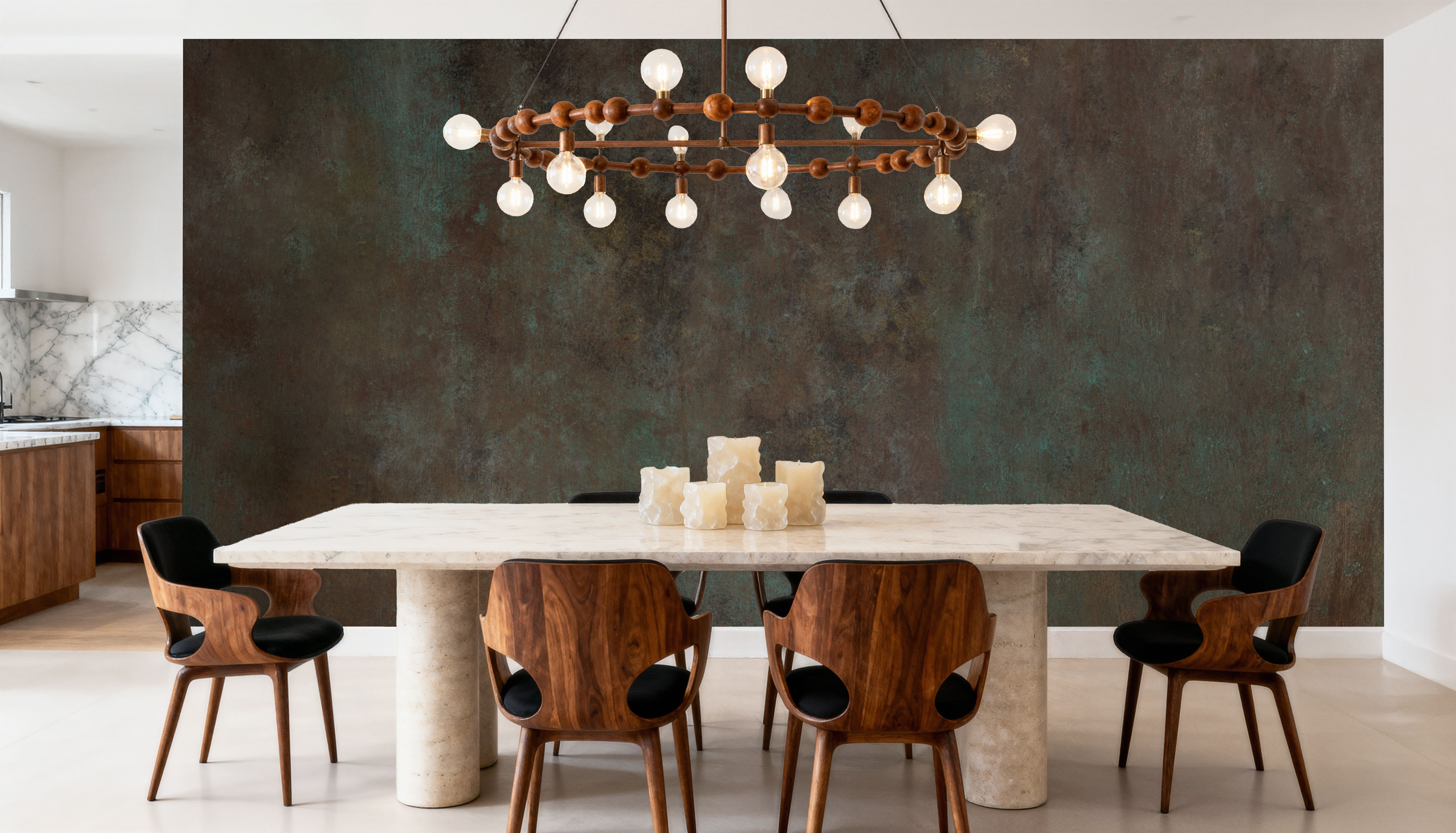 Distressed Copper Panoramic