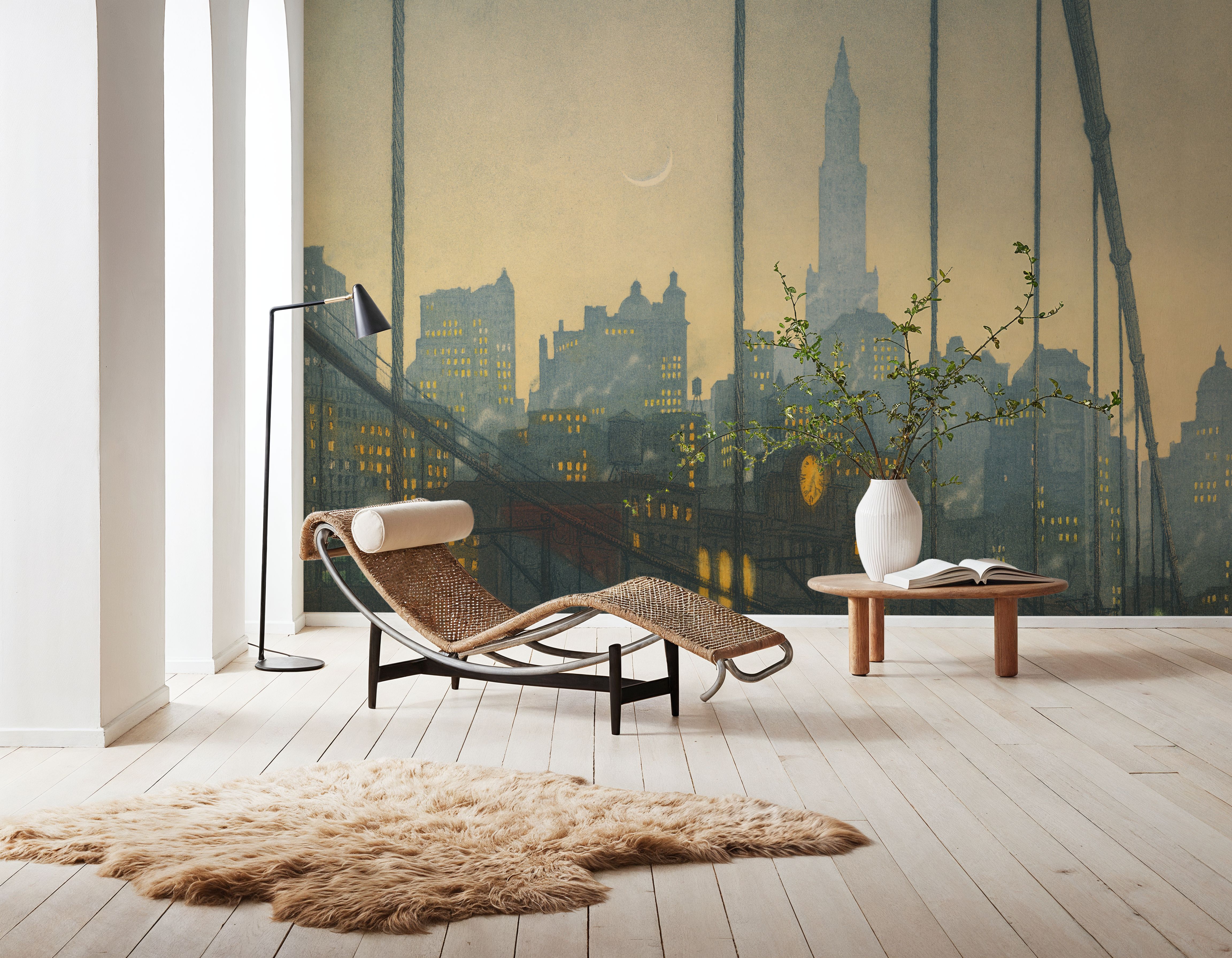 New York, Brooklyn bridge (1927) Illustration