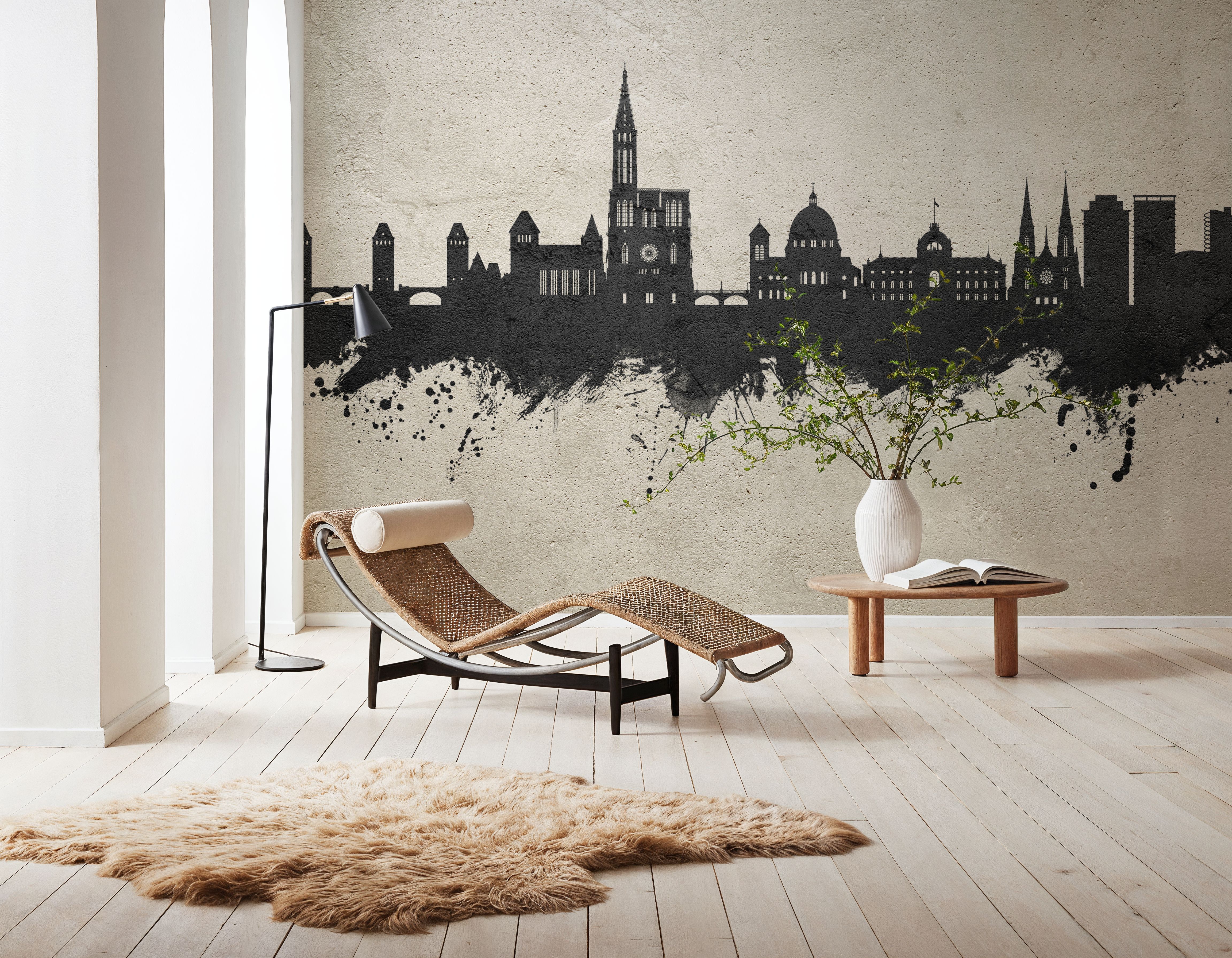 Strasbourg France Skyline Concrete