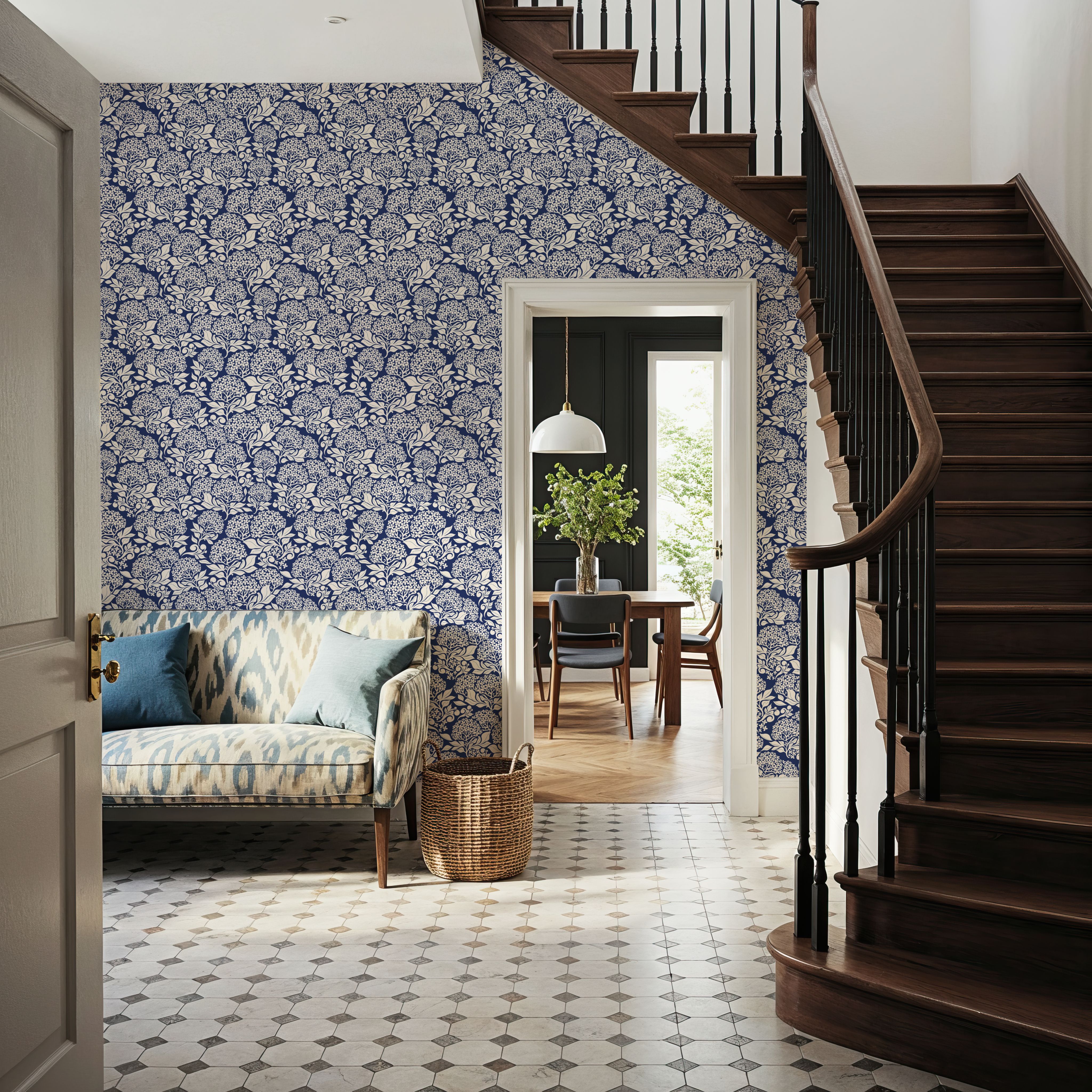 Hydrangea, Navy