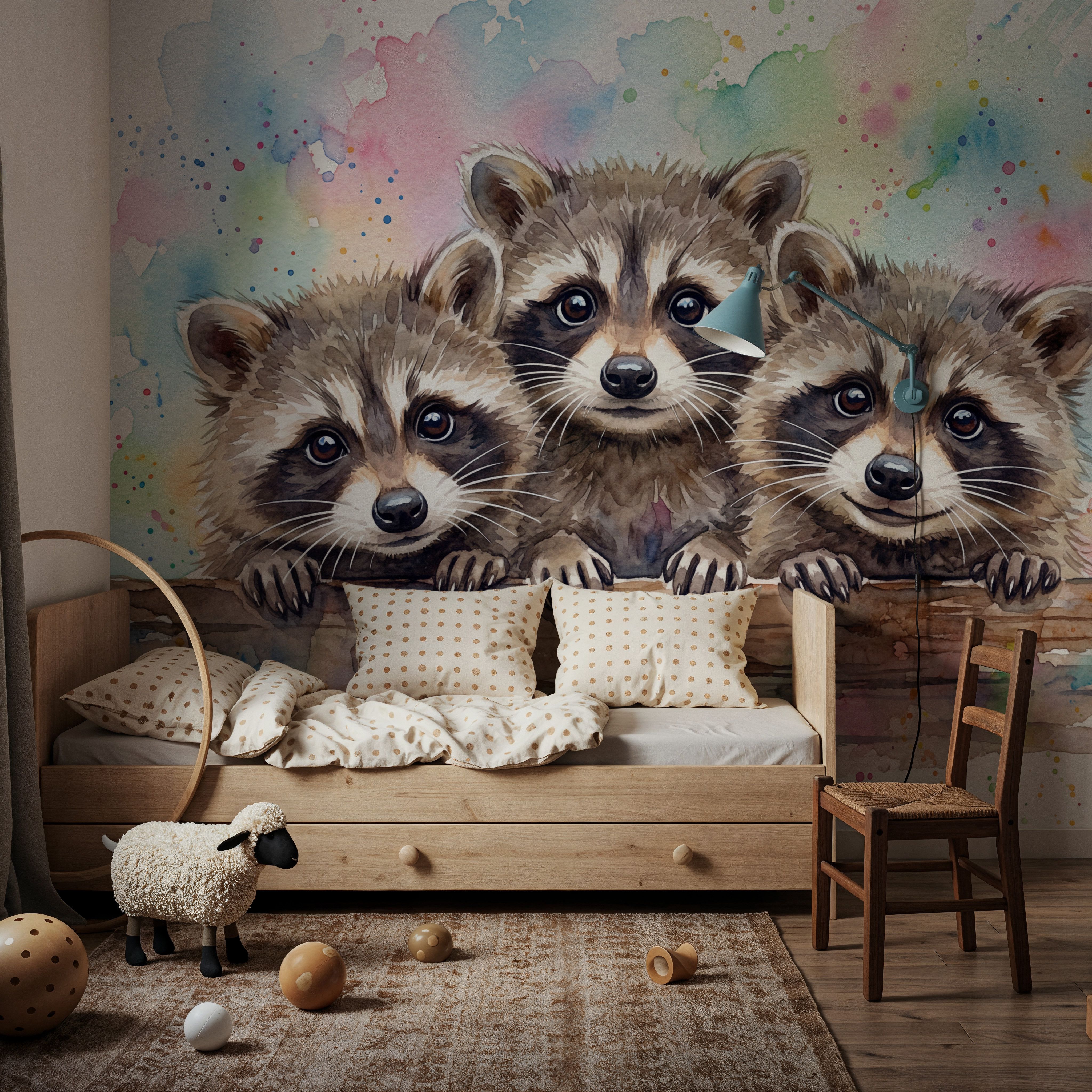 Raccoons - Cute Baby Animals Series