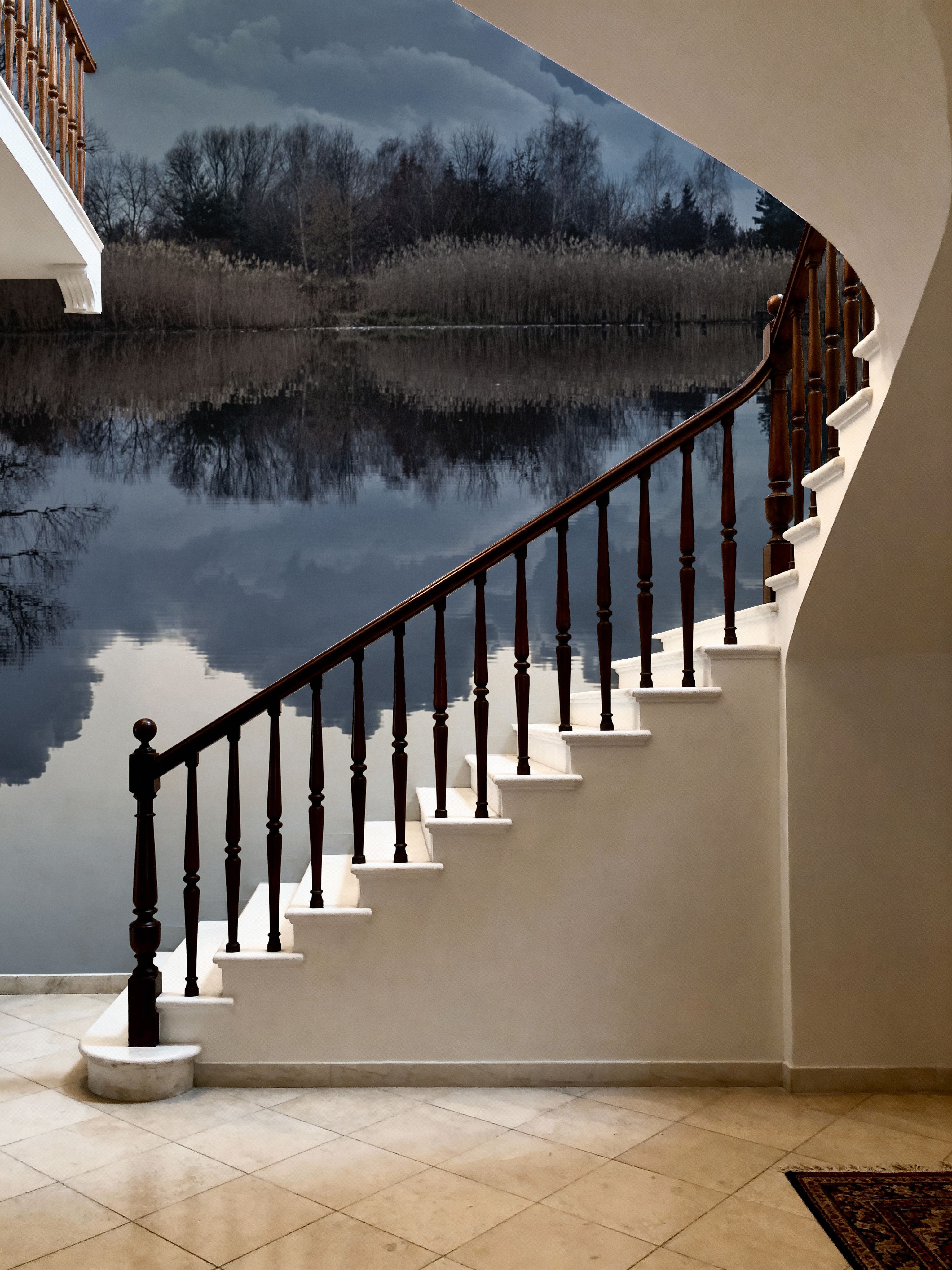 Clouds In Water