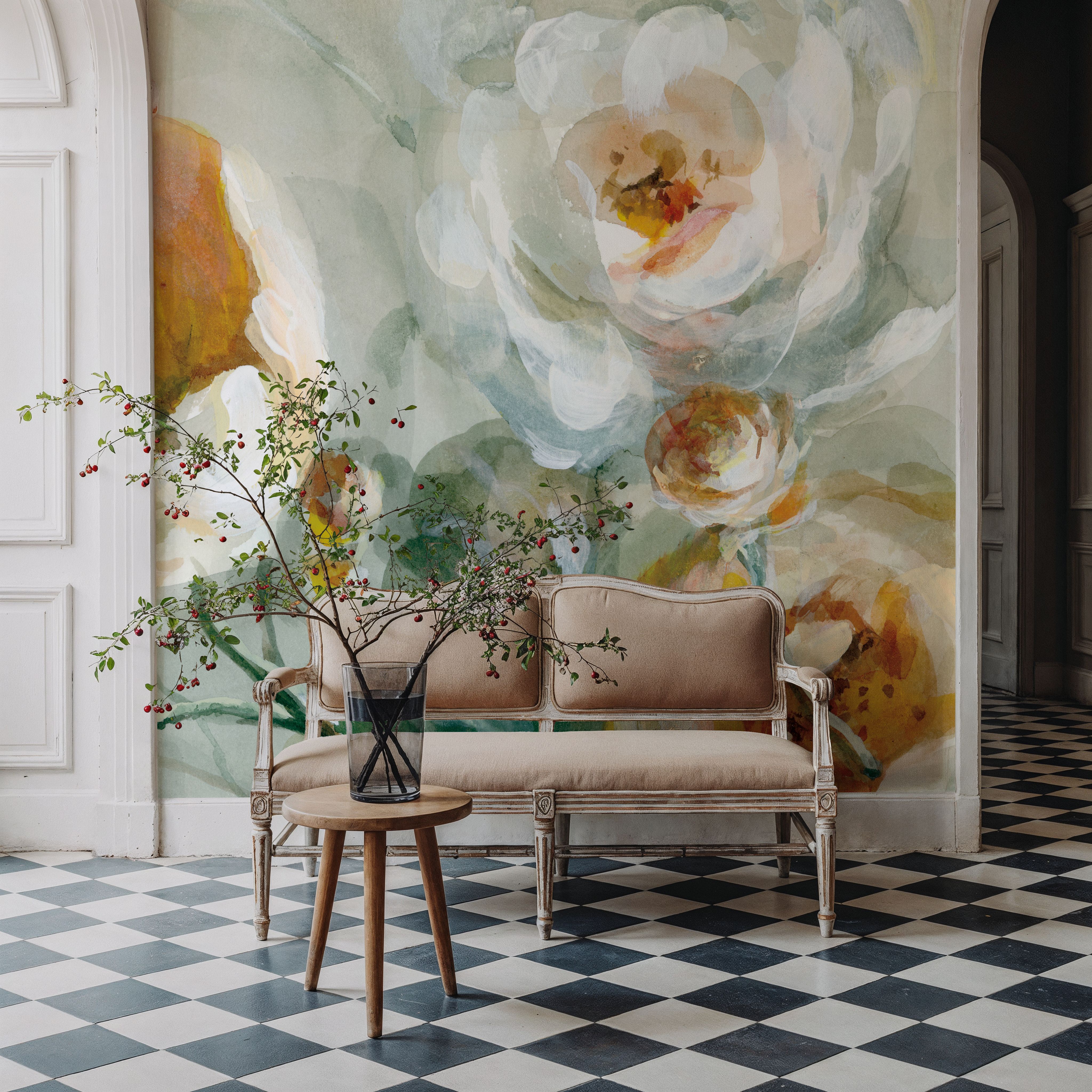 Fall Blossoms Panel III