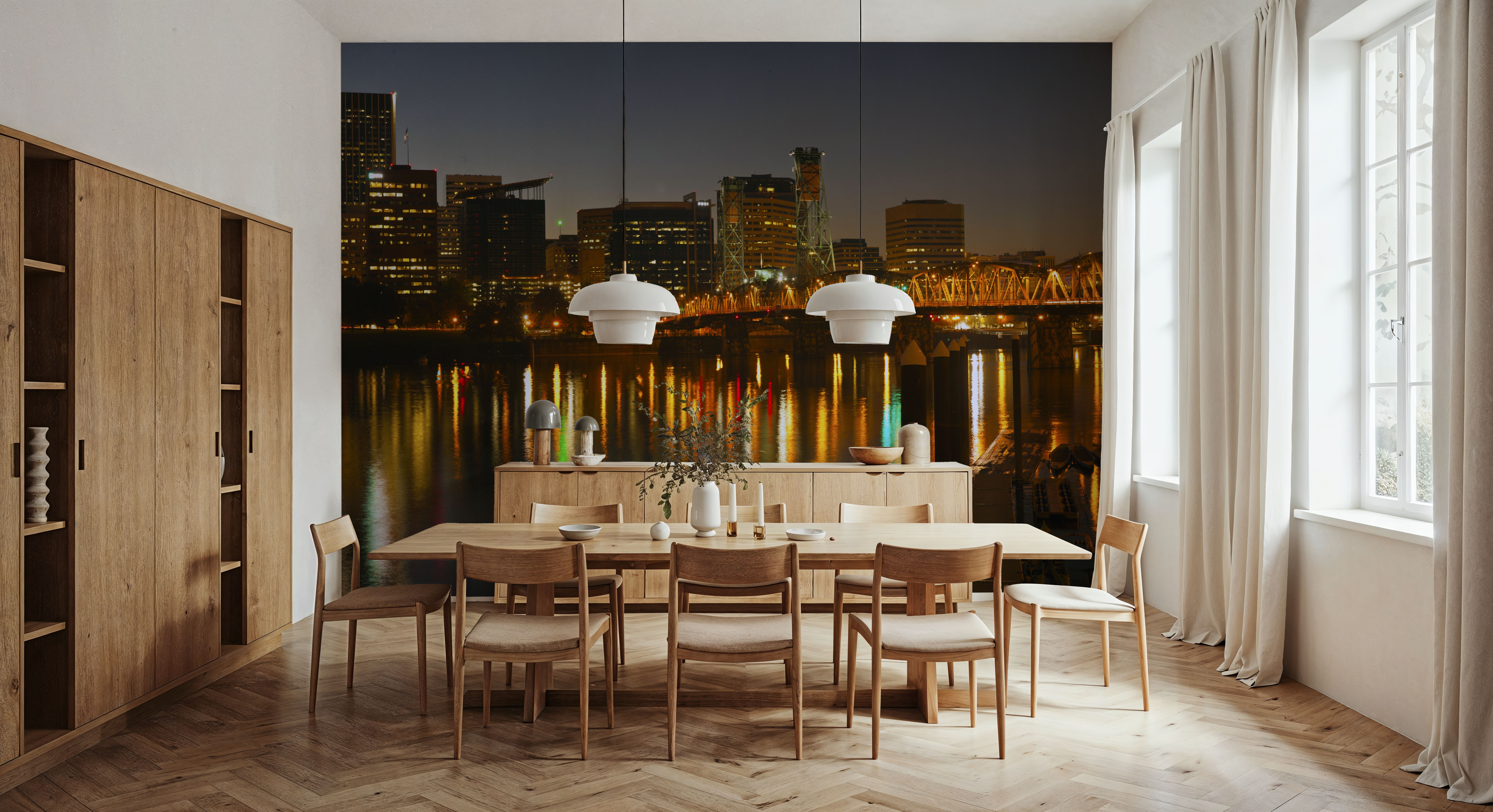 Riverfront Nightscape