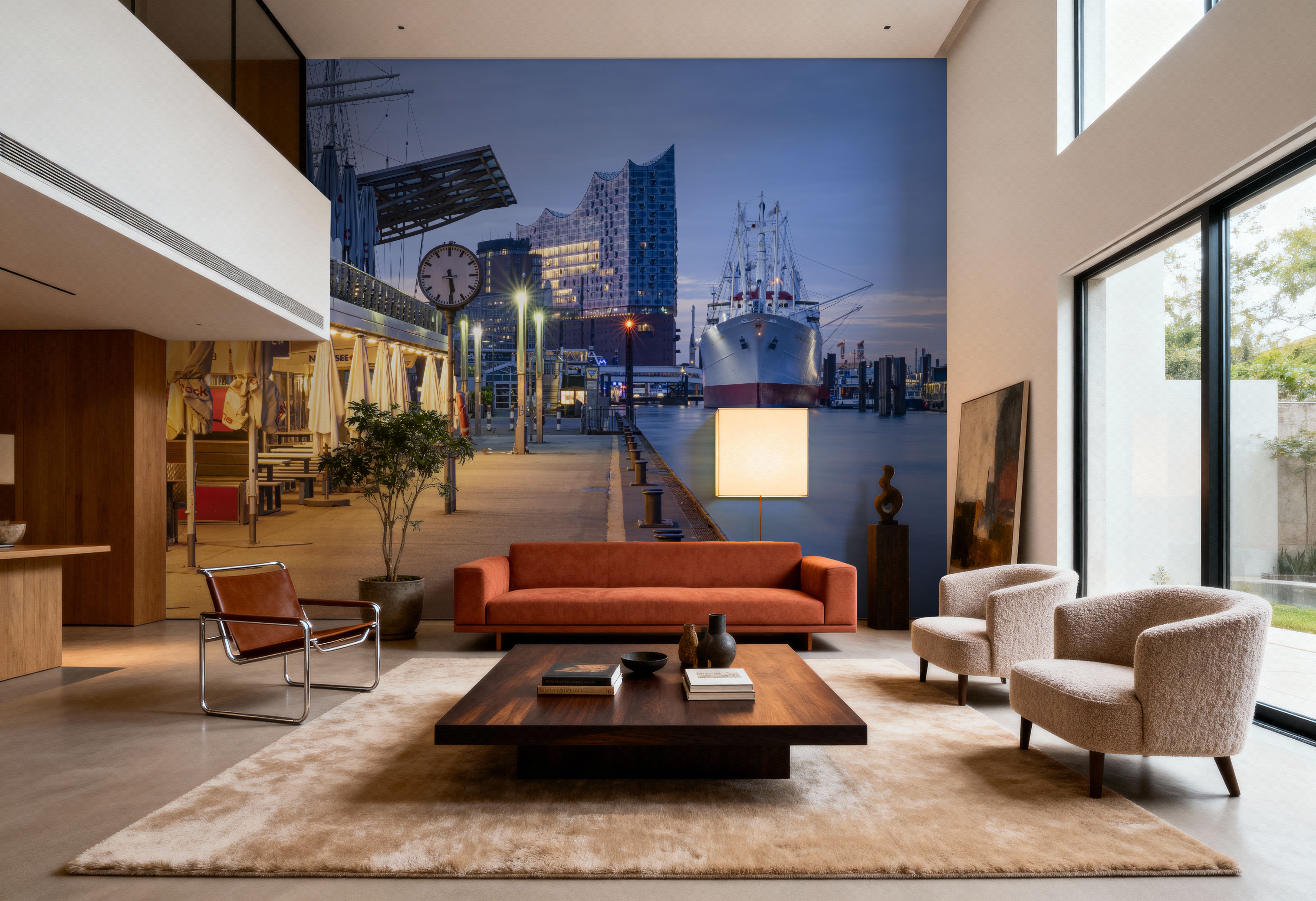 Harbor Twilight, Tapeten