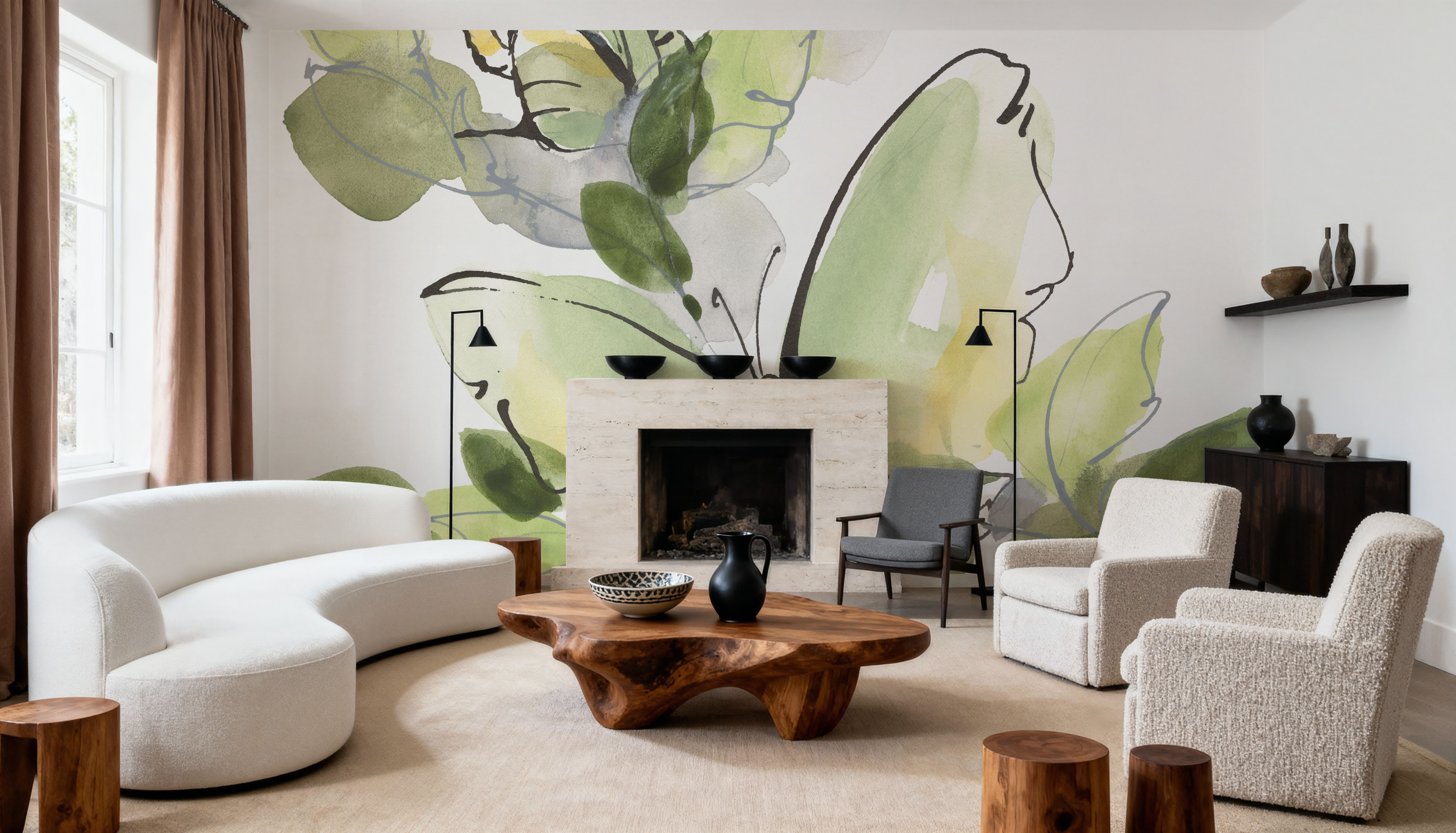 Social Butterflies IV, Wallpaper