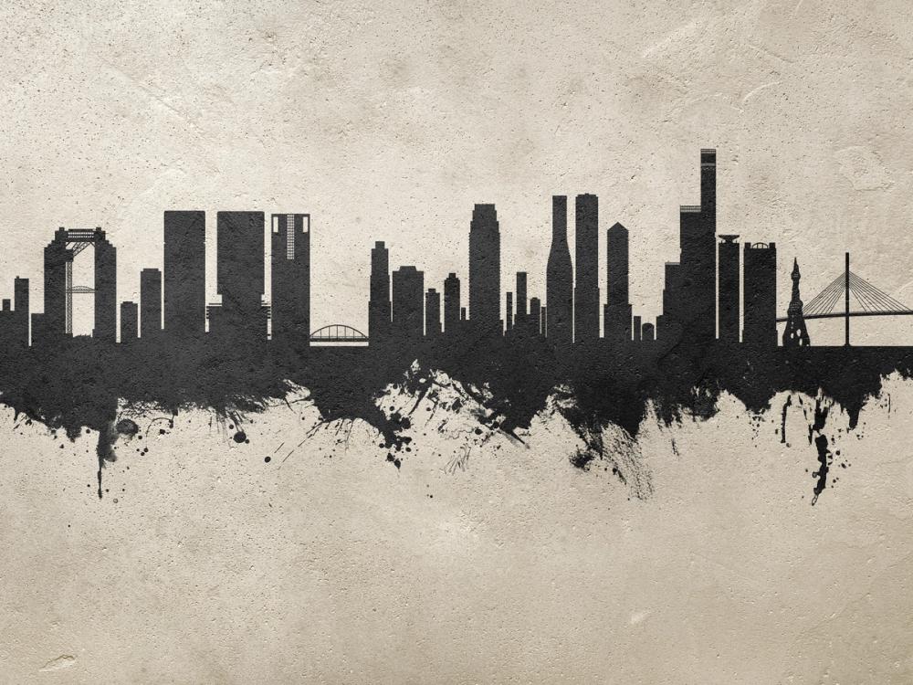 Osaka Skyline Concrete
