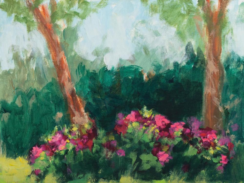Garden Azaleas en Plein Air