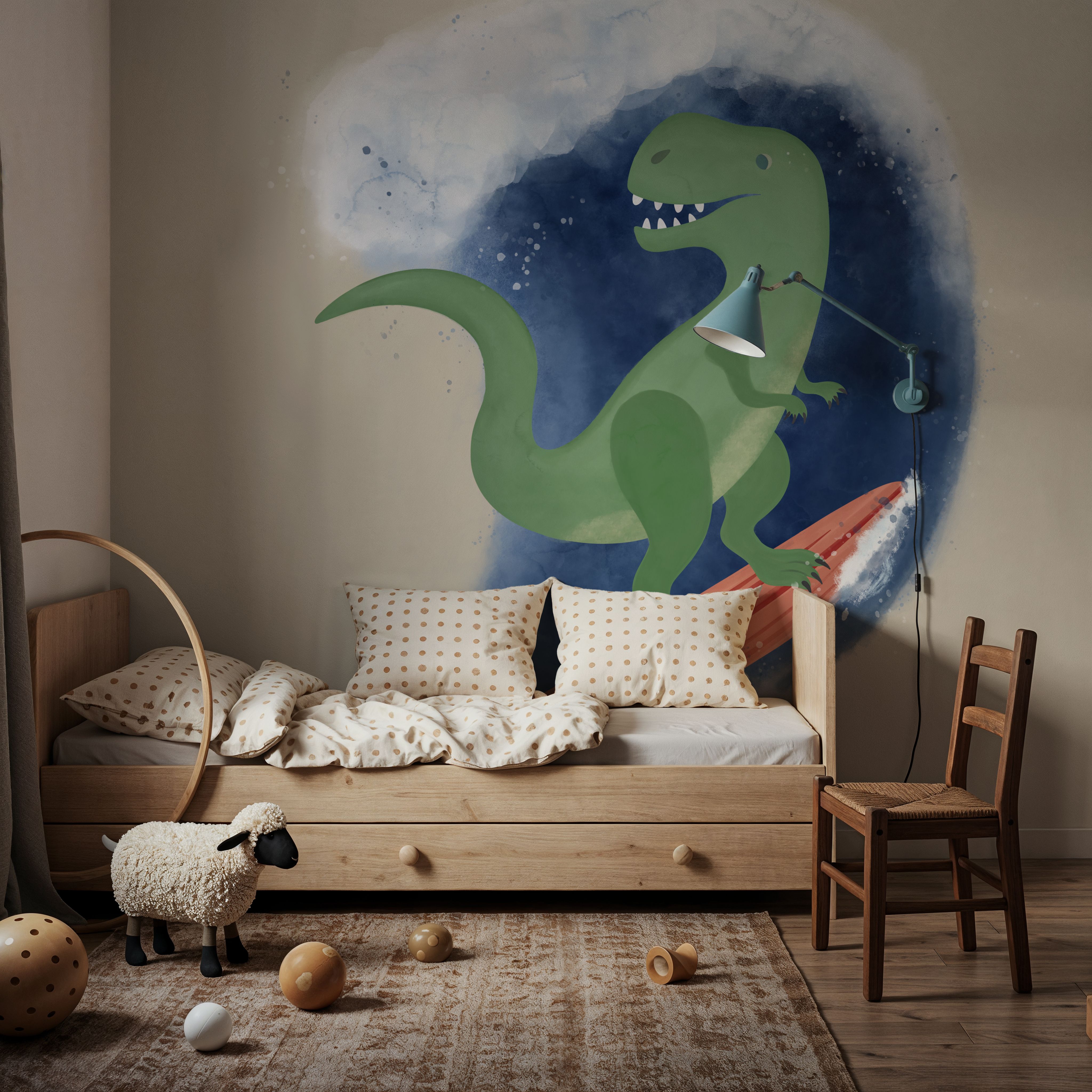 Surfing T-Rex