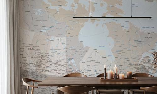 Canada Map Detailed - Lincoln