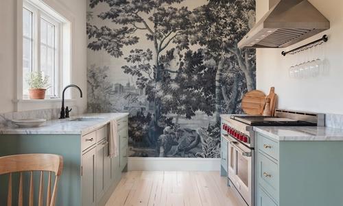 Enchanted Grove Tapestry, Blues