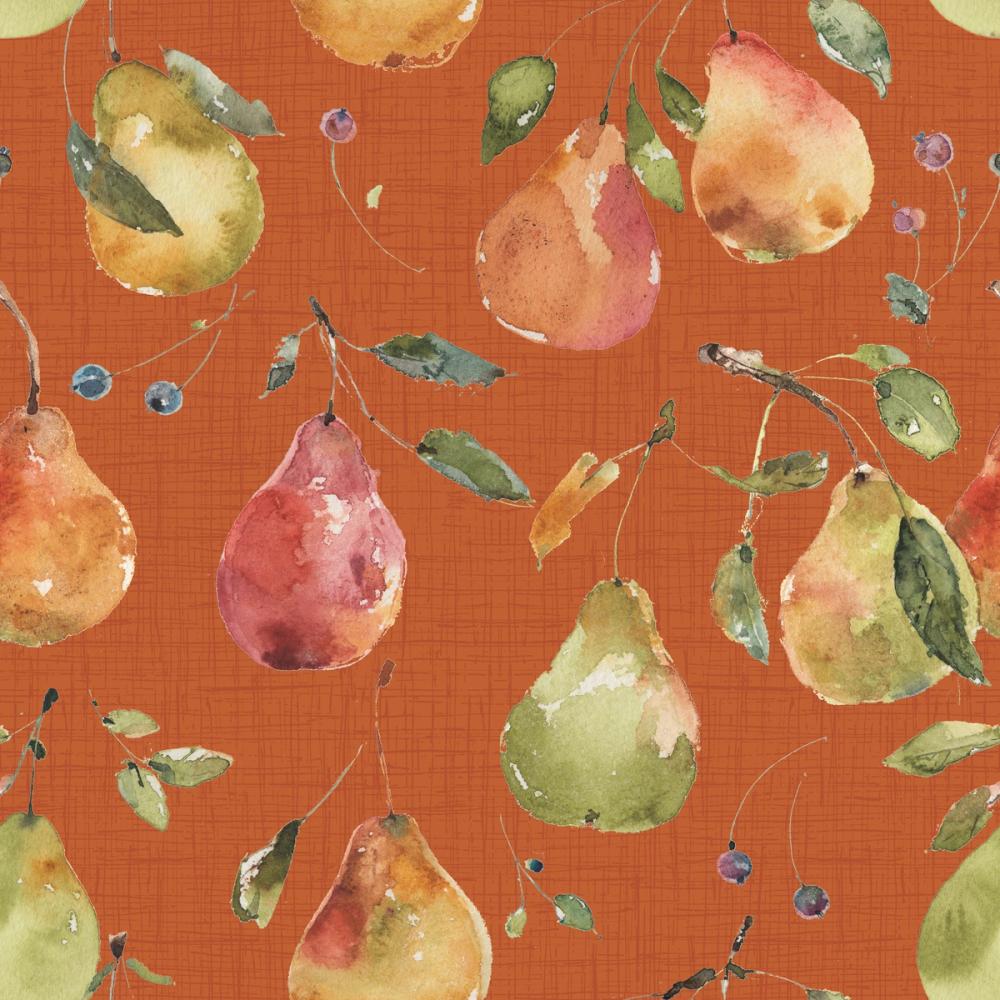 Time to Share Pears Orange