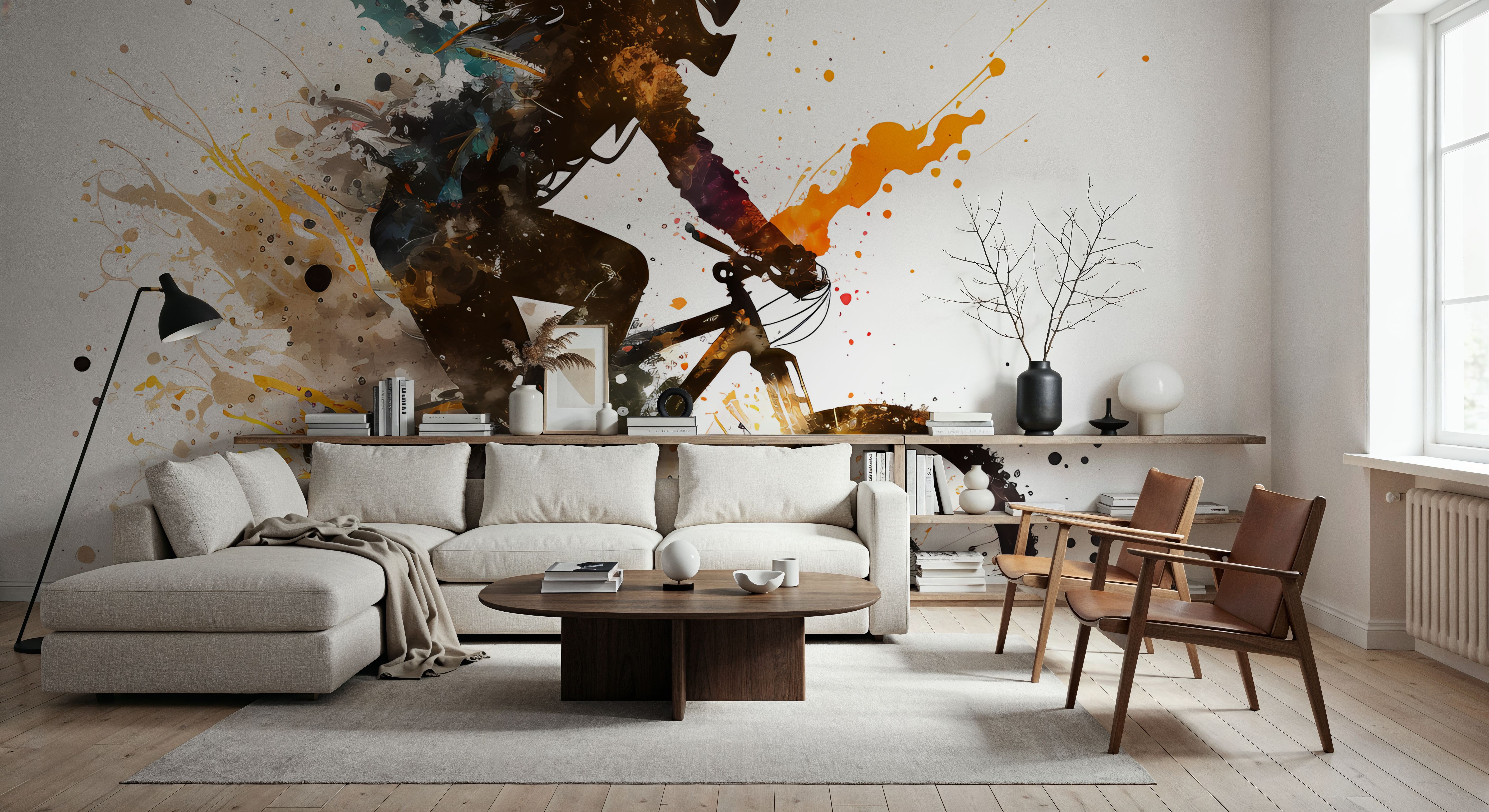 Mountainbike Action, Wallpaper