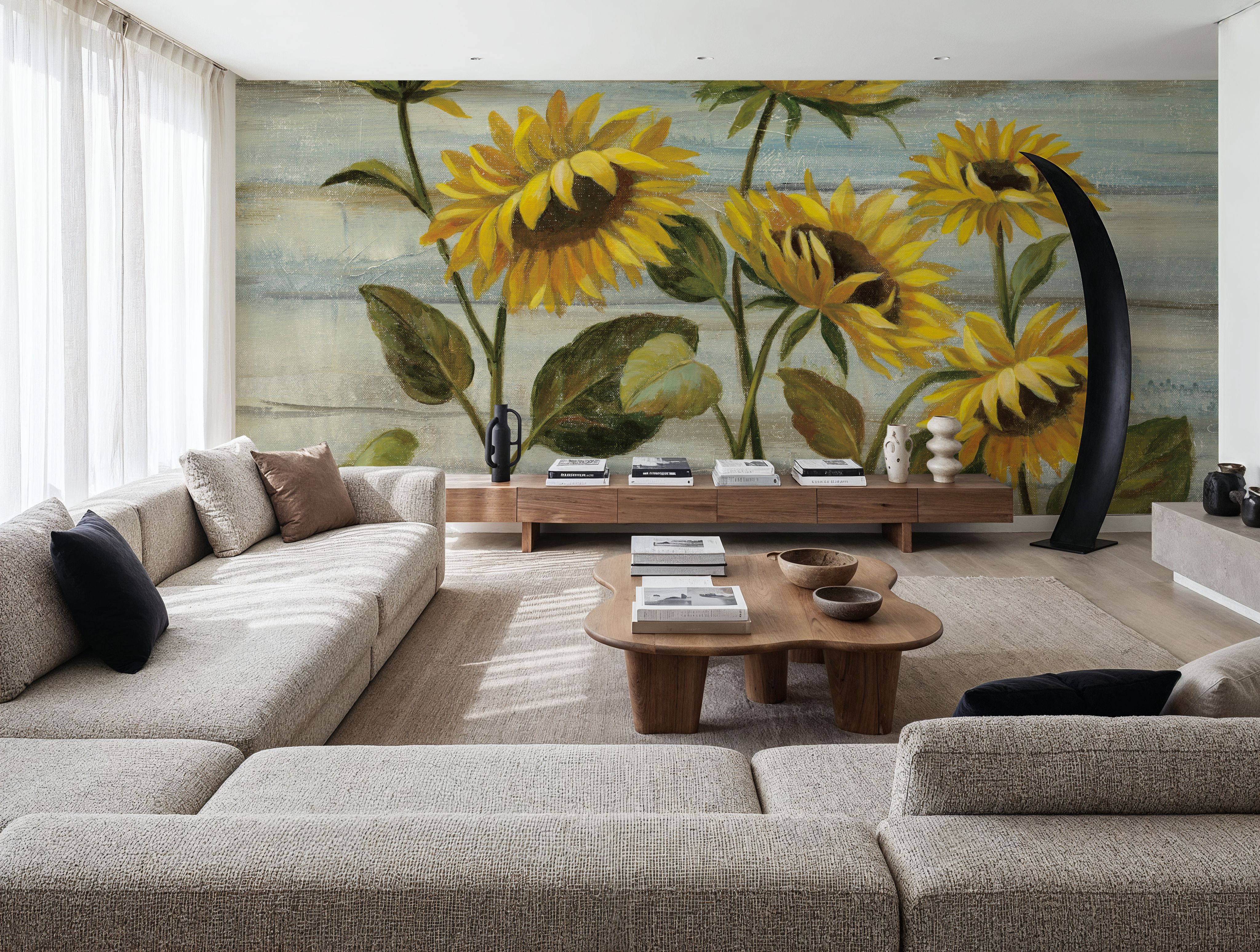 Cottage Sunflowers