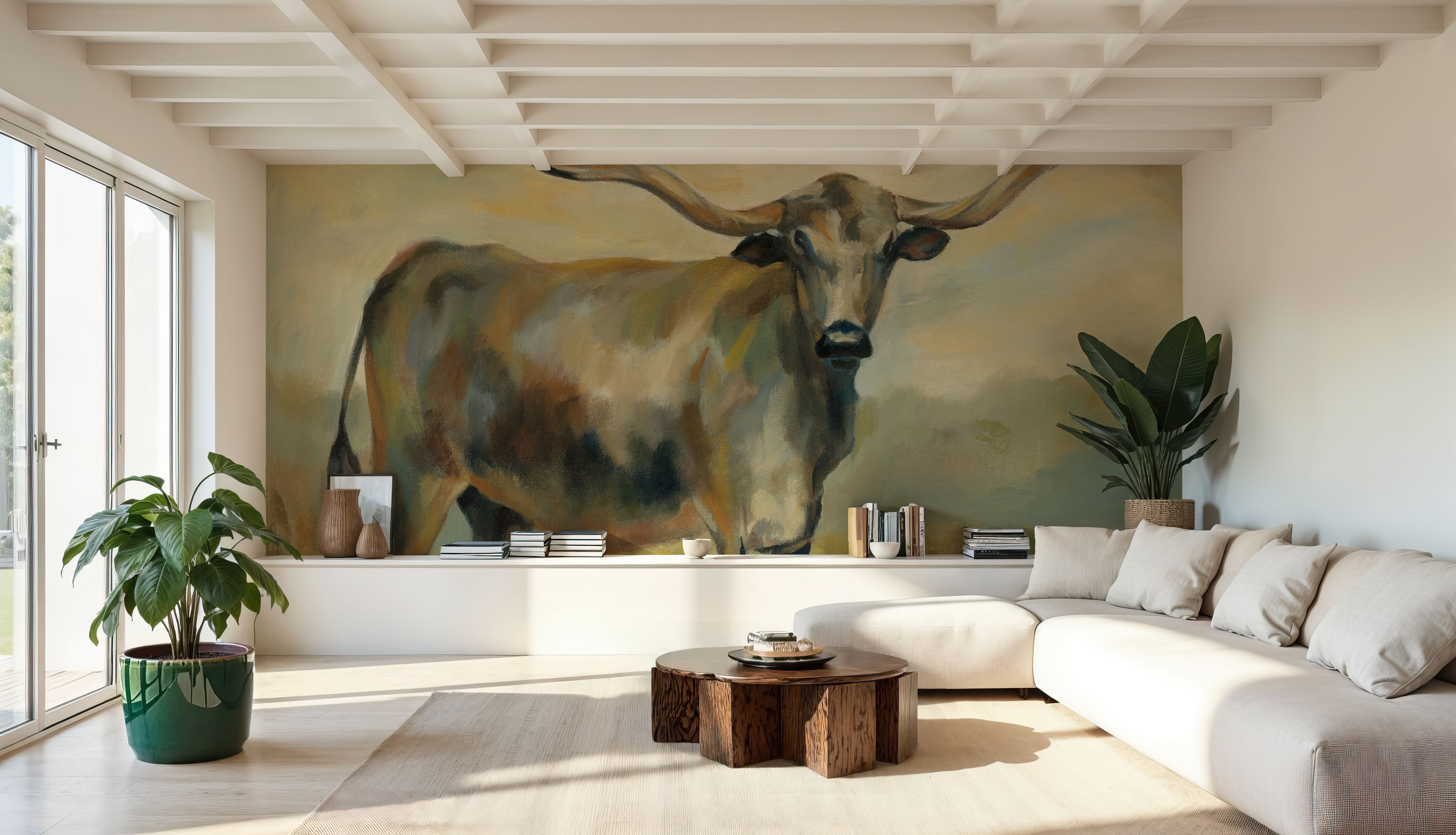 Longhorn Cow