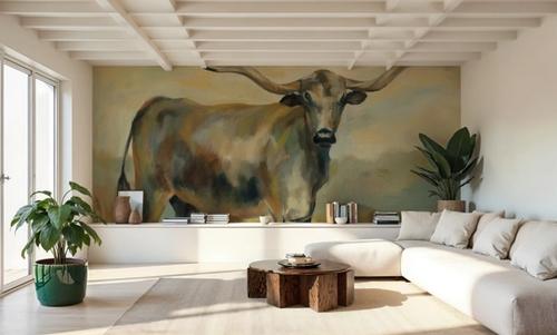 Longhorn Cow