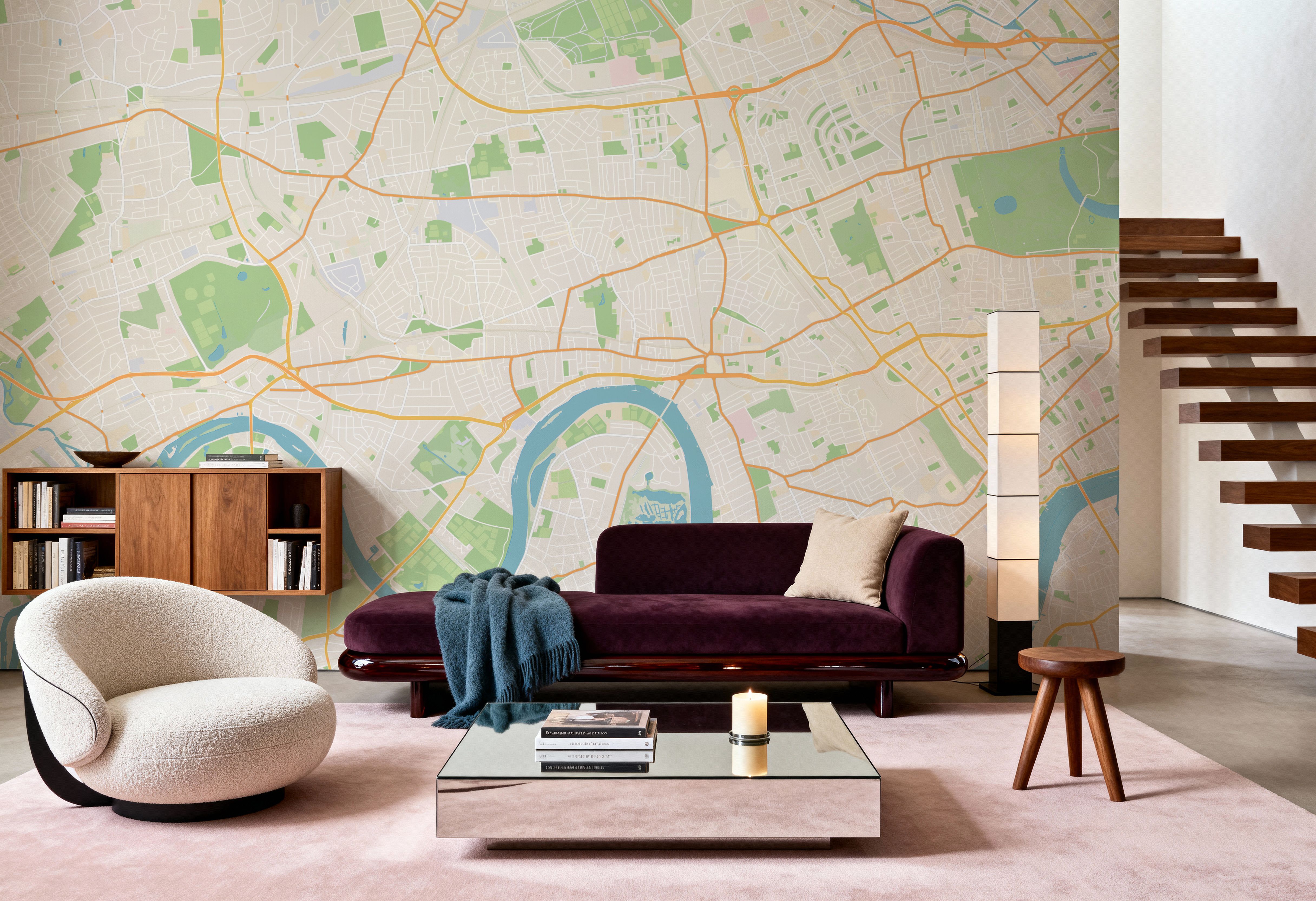 West London Color, Wallpaper