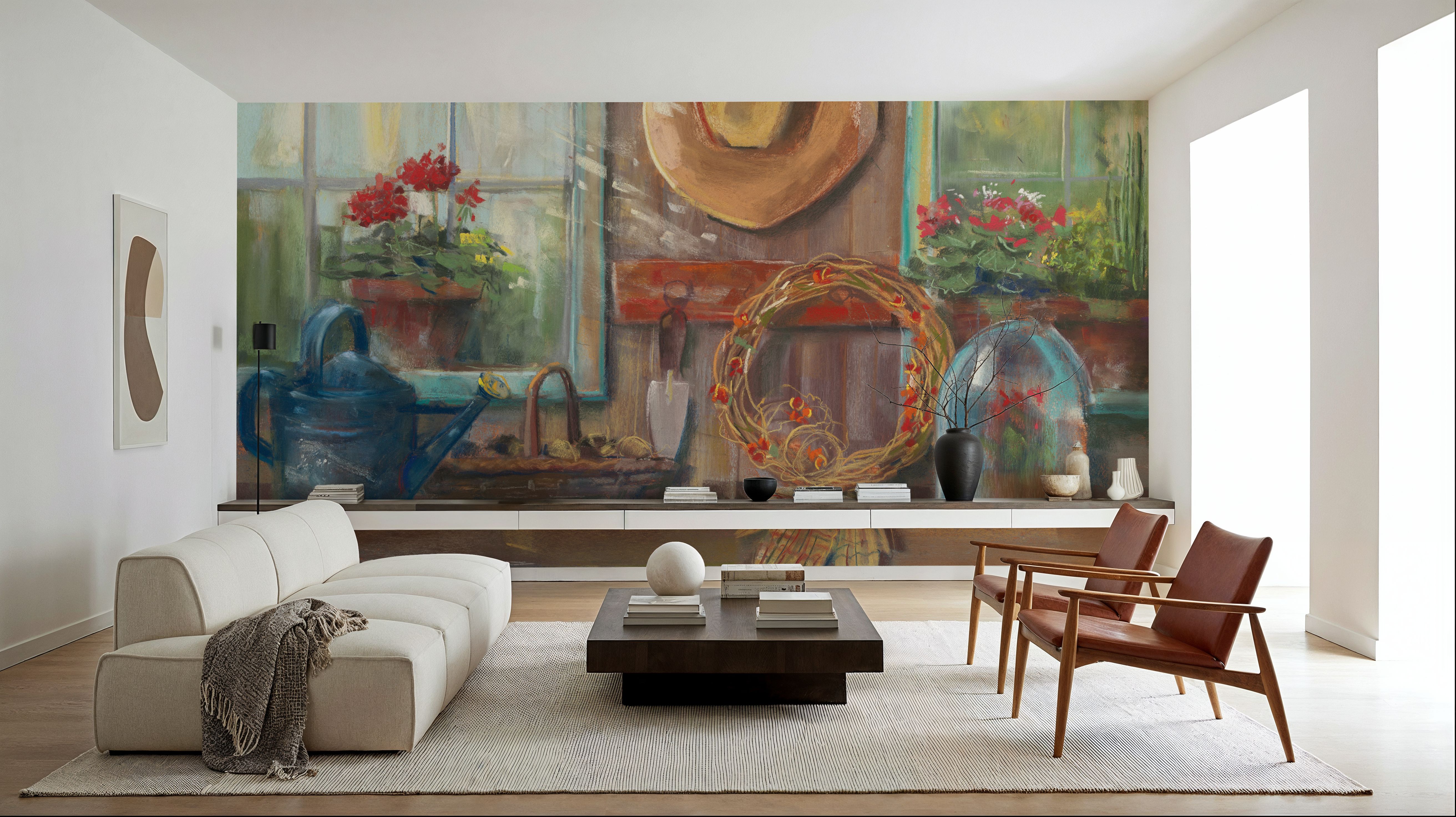 Gardeners Table II, Wallpaper