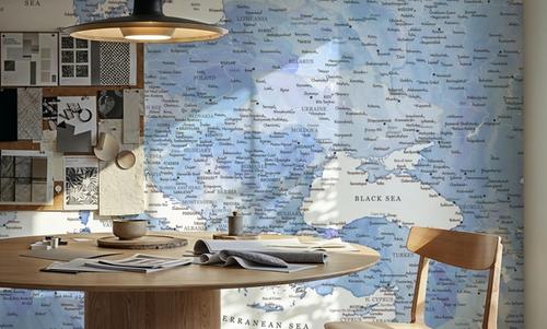 Europe Map Detailed - Josiah