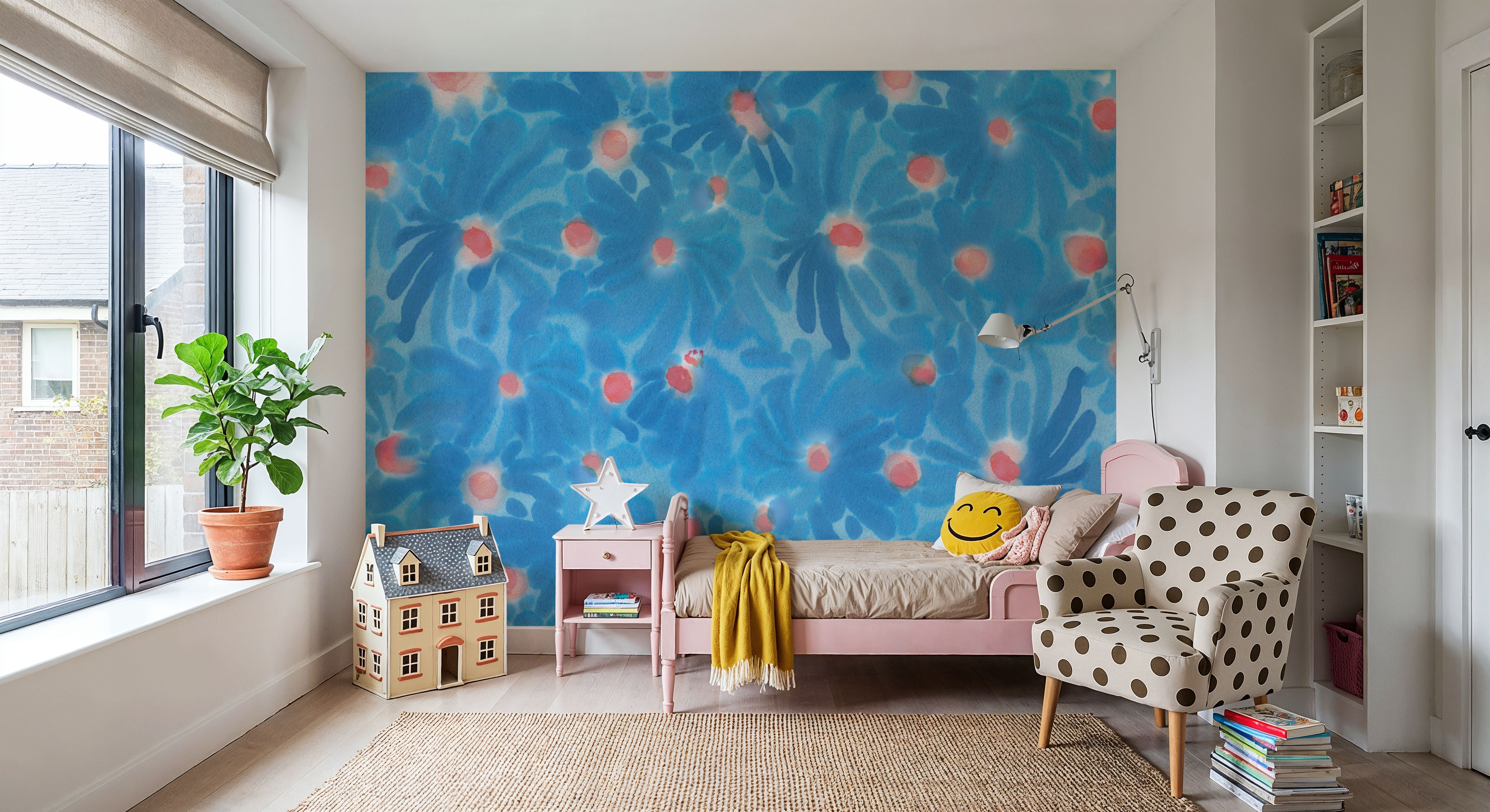 August Blossoms, Blue