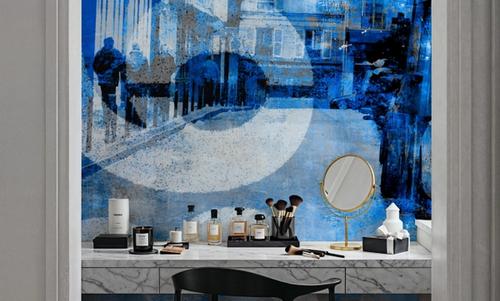 Urban Life. Blue