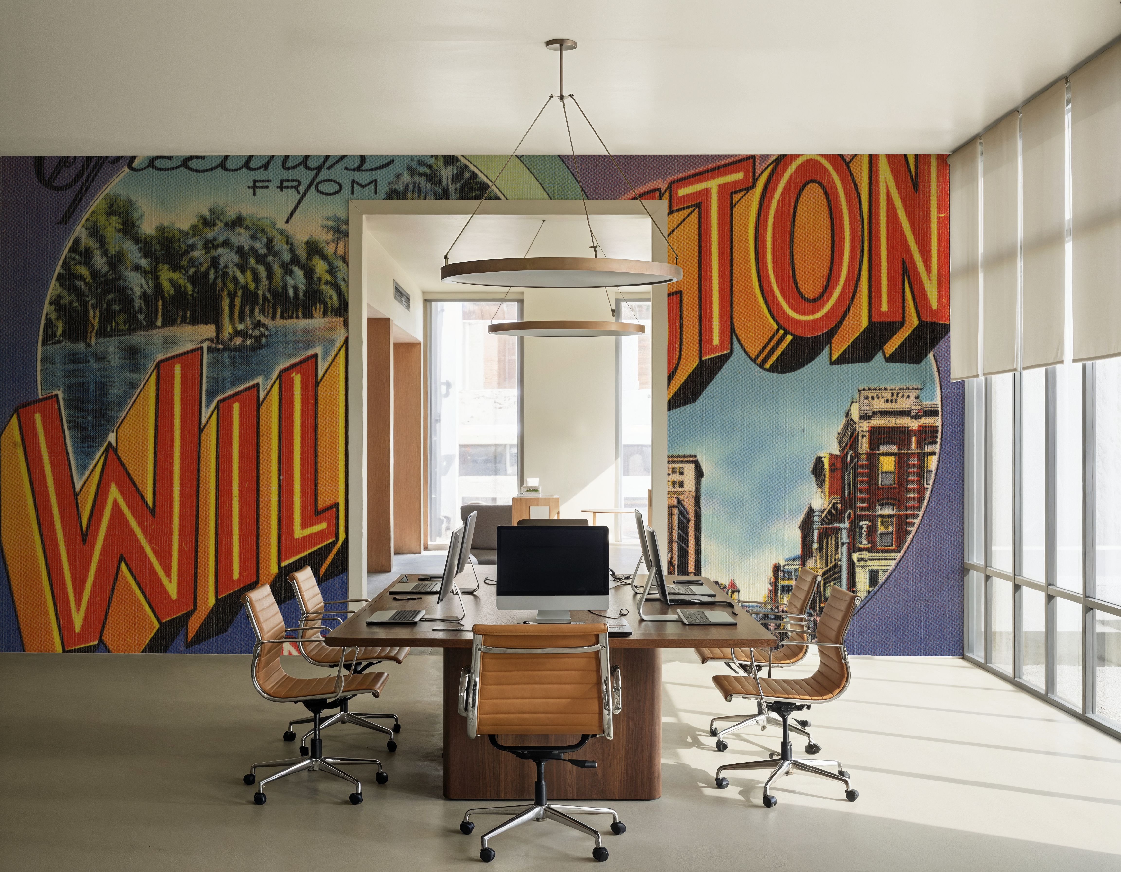 Greetings from Wilmington - Screenprint Postcard