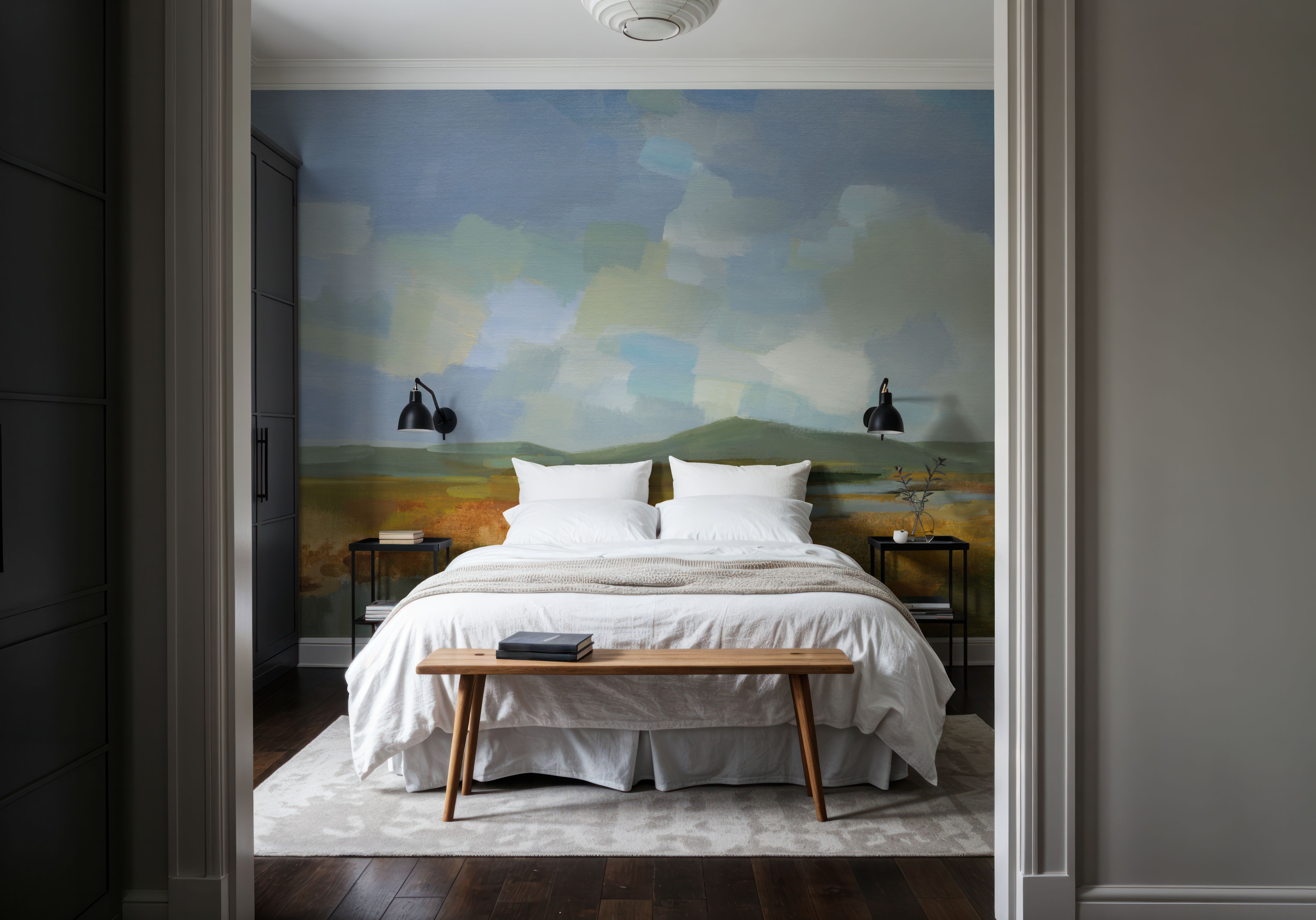 Meanders, Papier peint