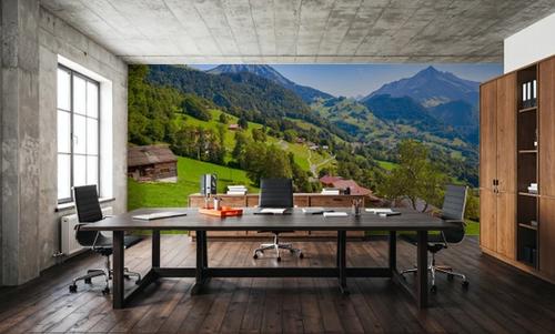 Alps at Ormont Dessus Switzerland