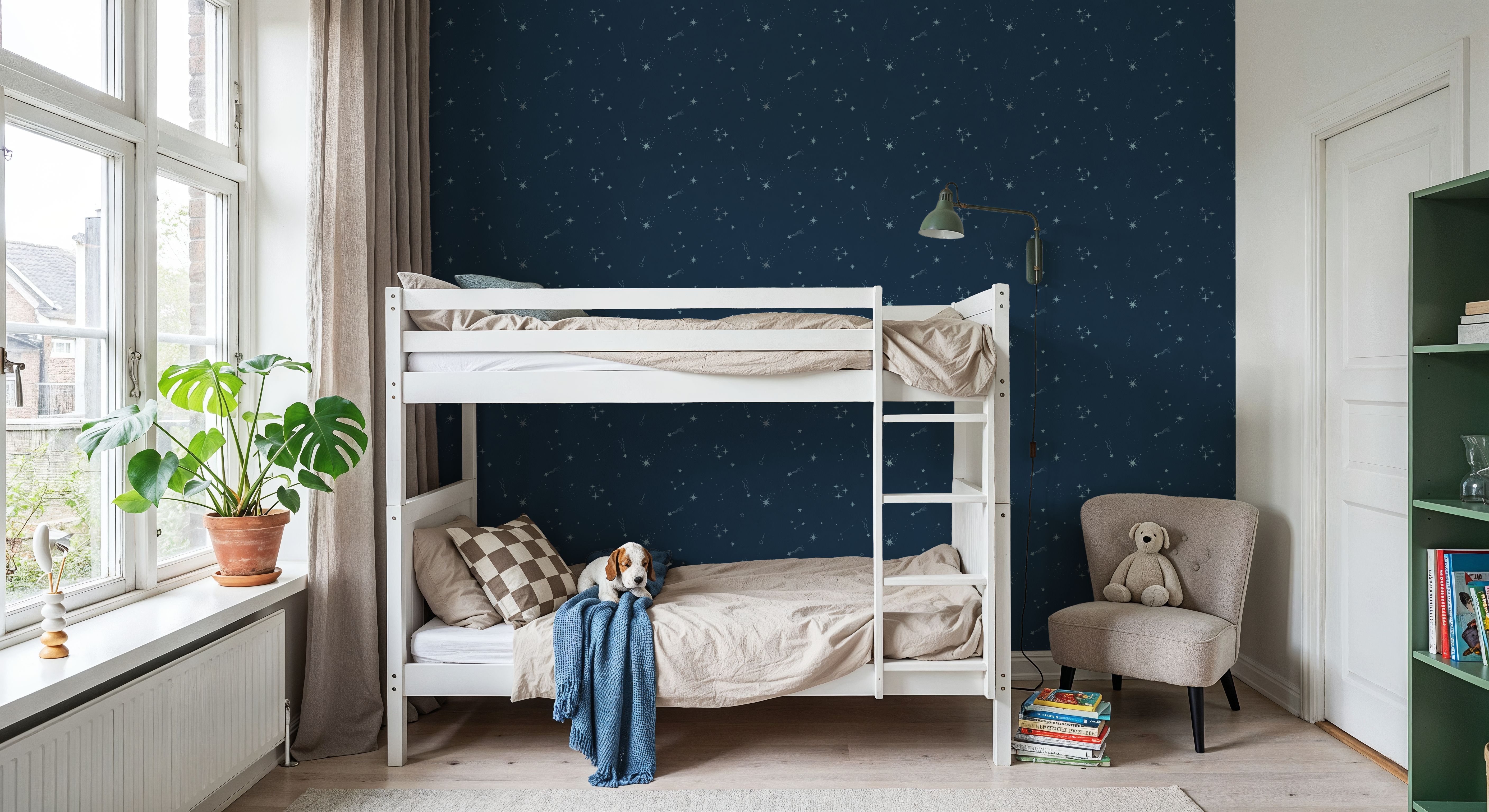 Stardust, Sky Blue on Space